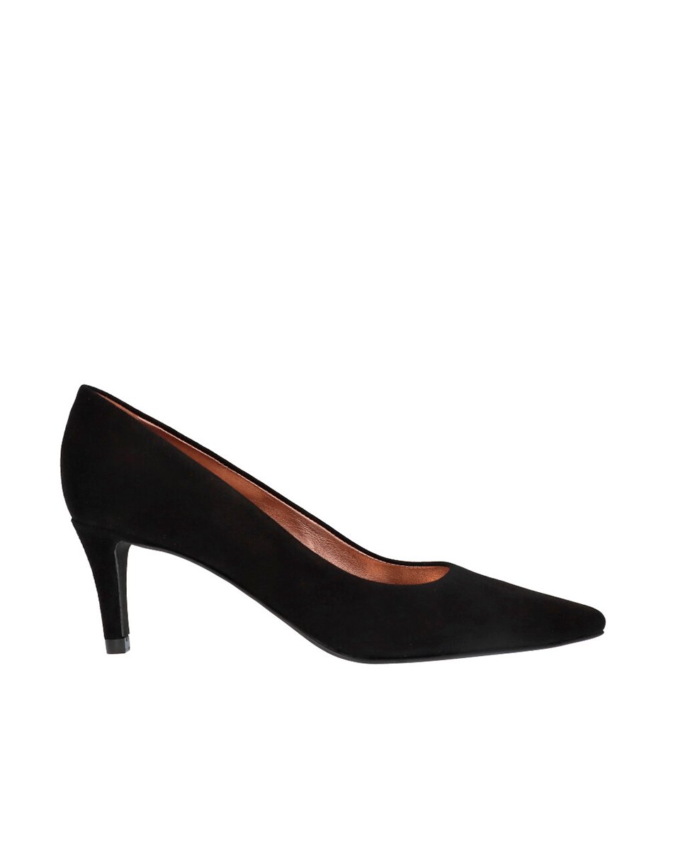 Zapatos de salón phoebe de mujer en ante suave - Mascaró - Negro Negro-1