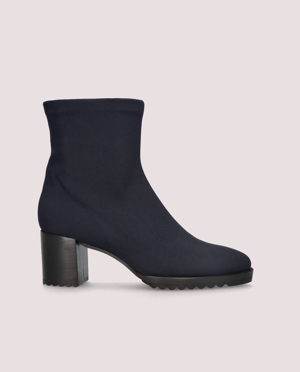 Botines básicos cindy de mujer en tela elástica resistente al agua - Mascaró - Azul Azul-1