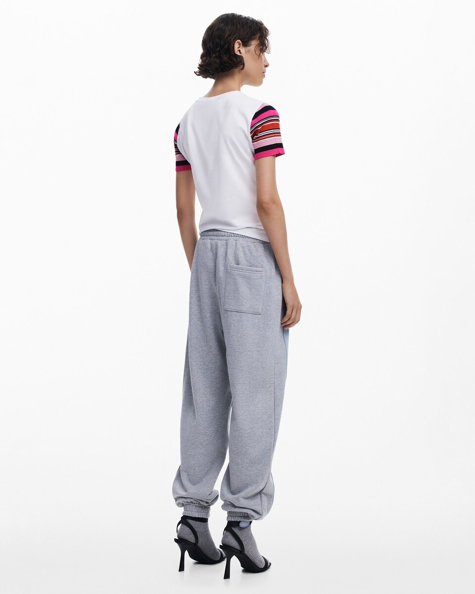 Vaquero de mujer combinado tipo jogger Minnie Mouse™ · Desigual