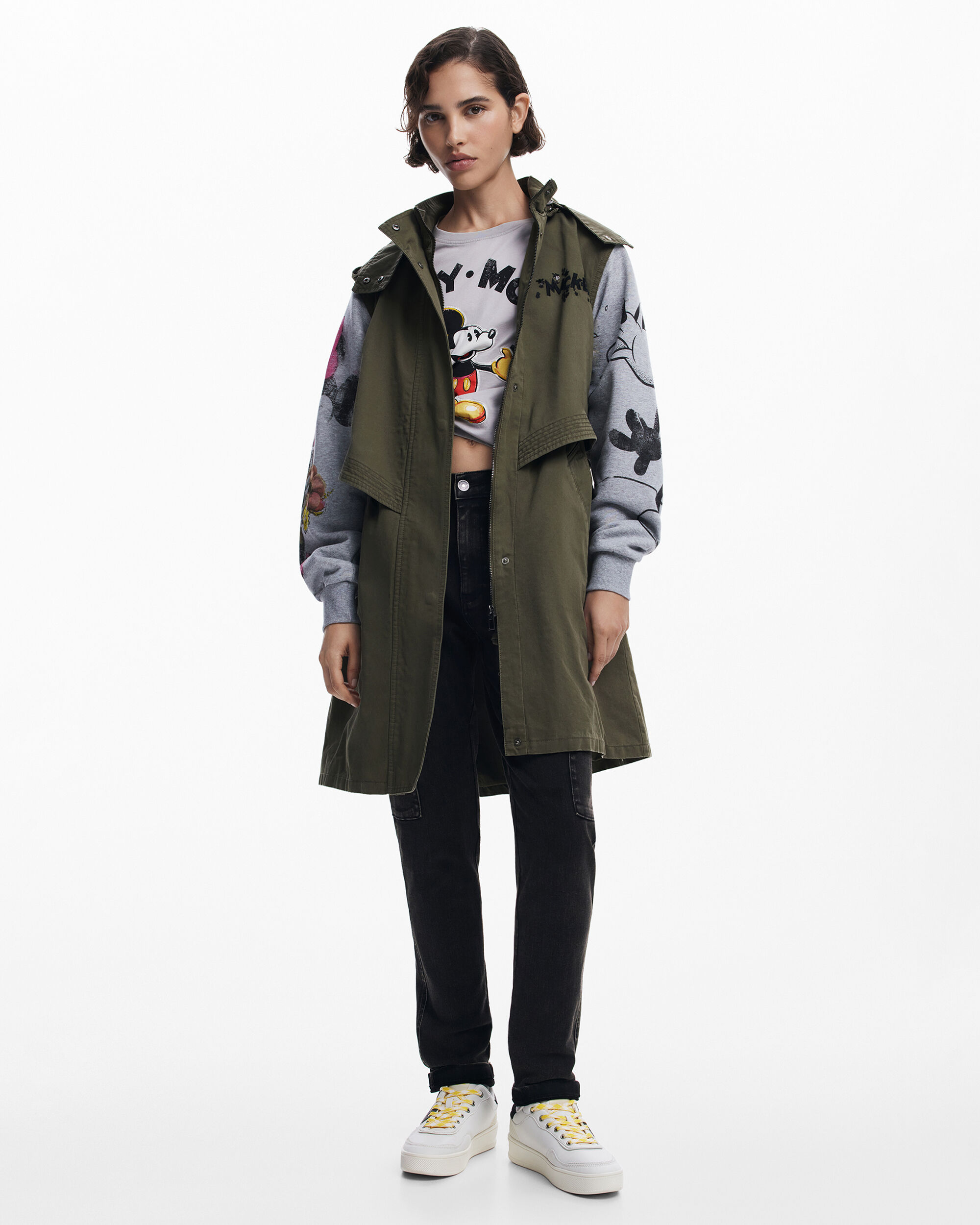 plumiferos mujer desigual el corte ingles