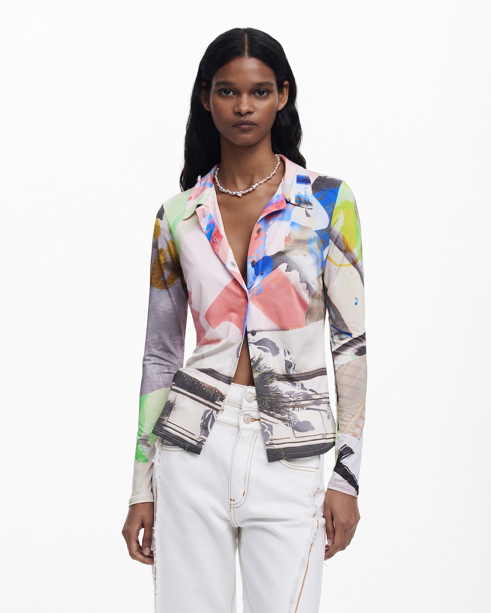 Tul Camiseta Desigual Mujer El Corte Ingles Camiseta Tul Camisetas