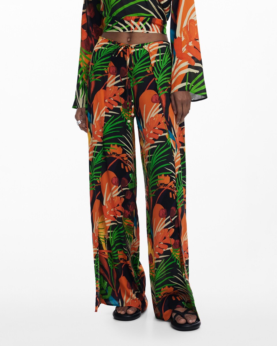 Pantalón ancho de mujer largo pareo · Desigual · El Corte Inglés