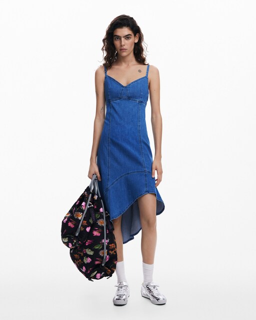 Imagen 0 de Vestido denim midi