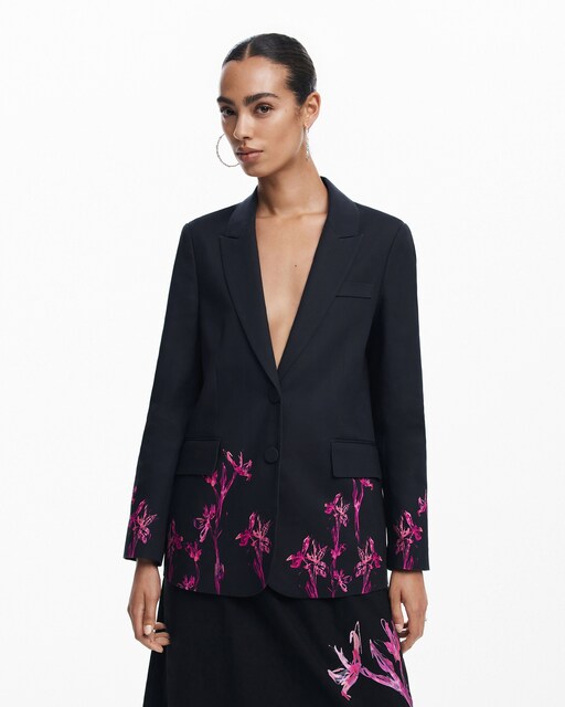 Imagen 0 de Blazer de mujer orquídeas