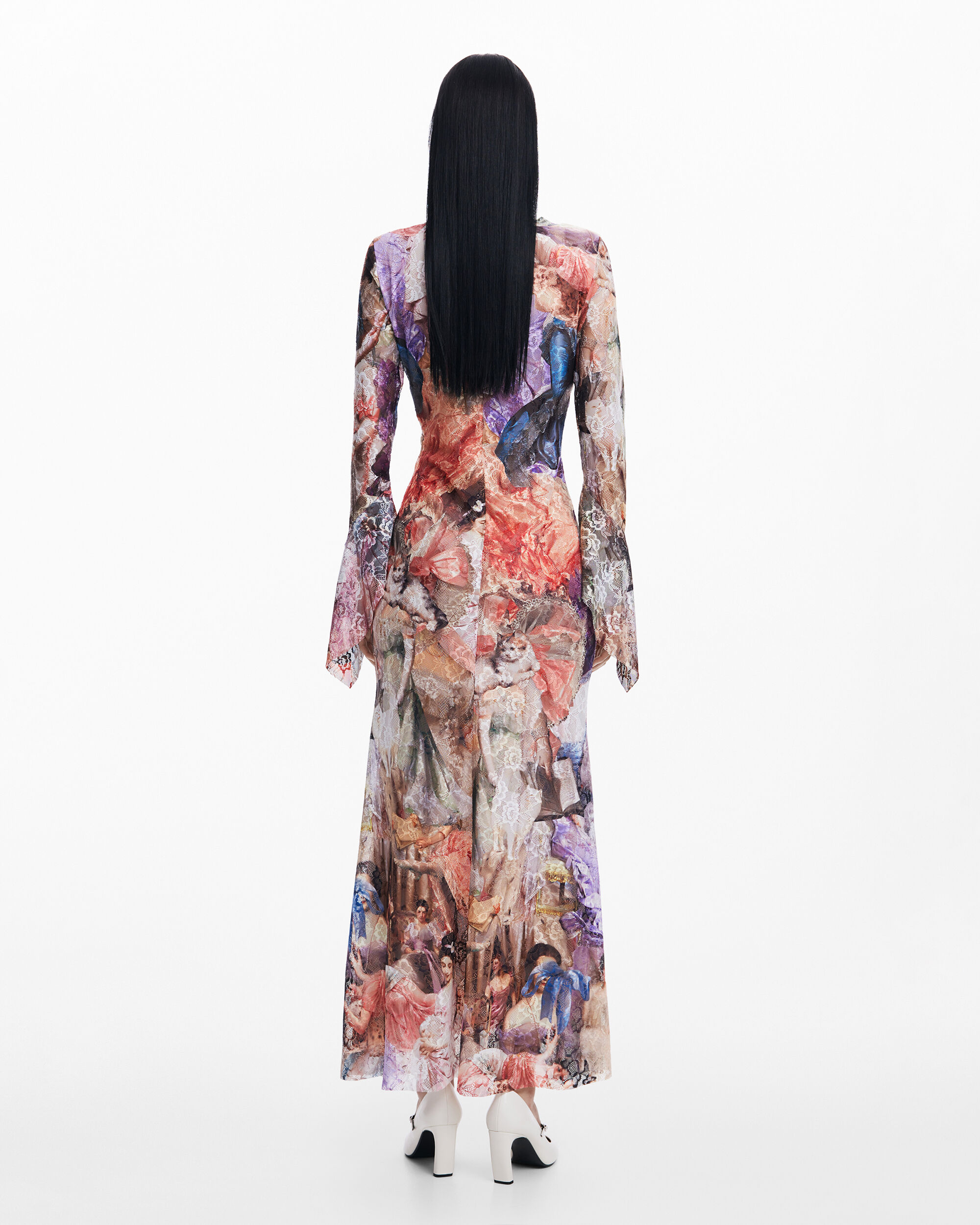 Vestido barroco por María Escoté - Desigual - Multicolor Multicolor-3