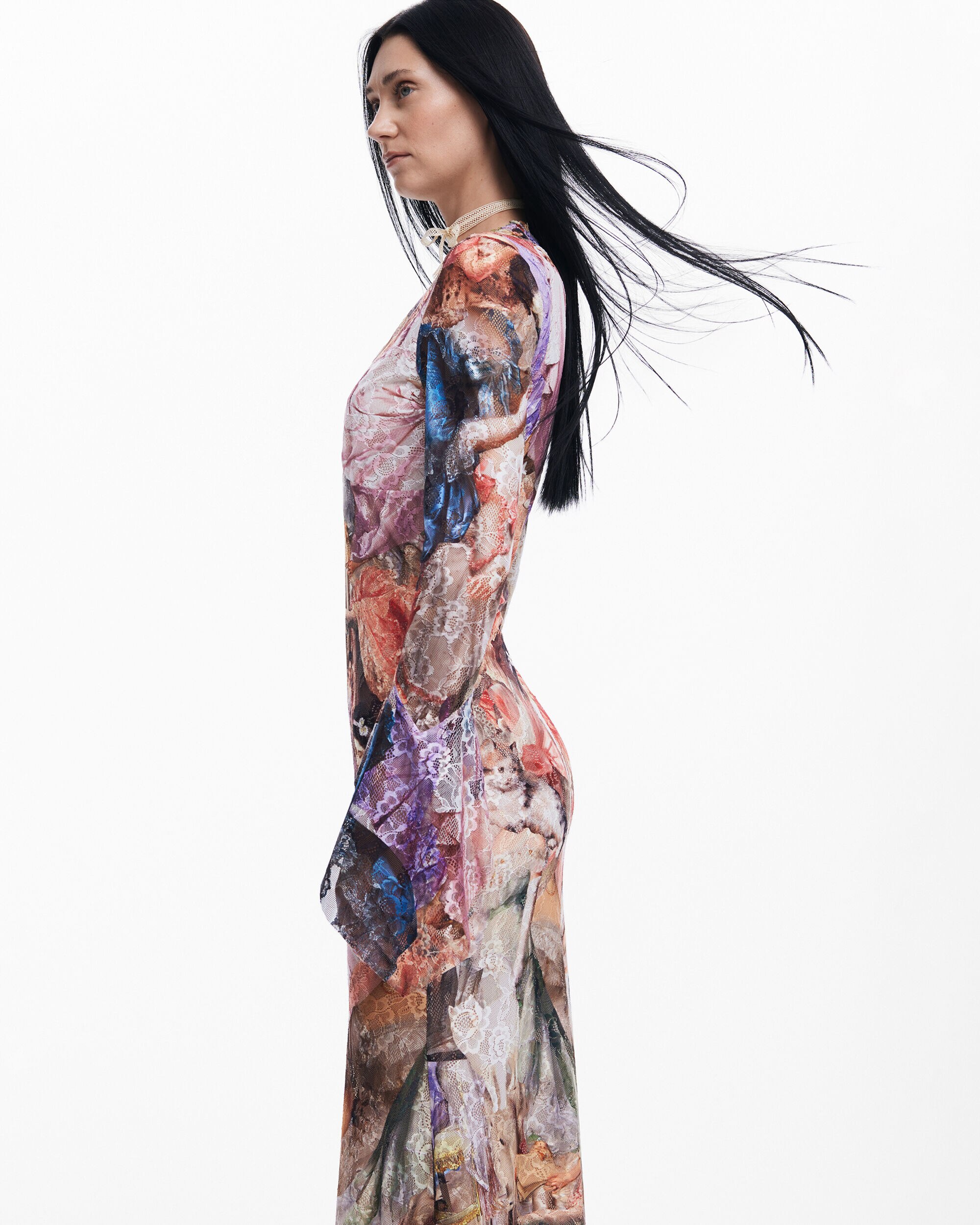 Vestido barroco por María Escoté - Desigual - Multicolor Multicolor-5