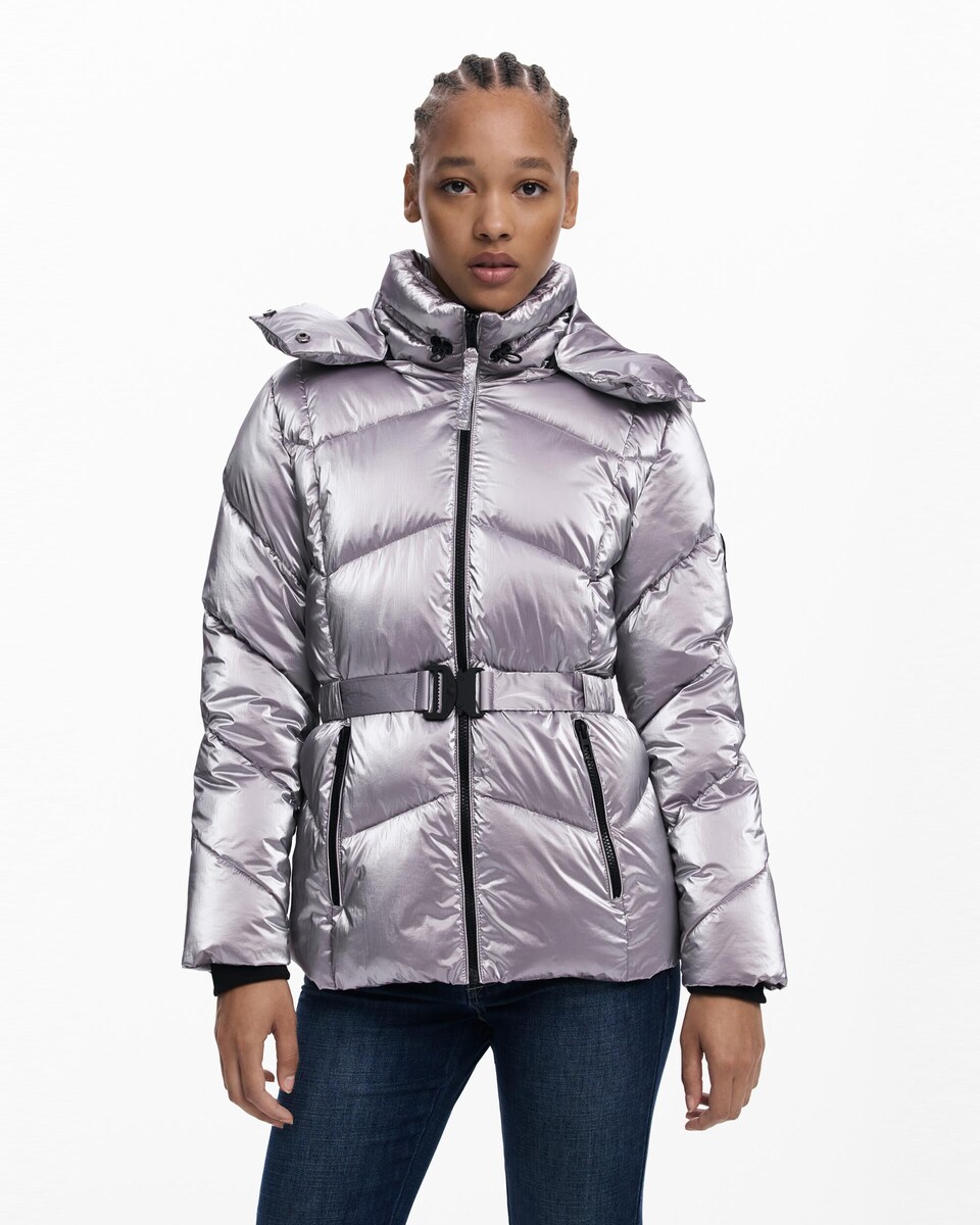 Chaqueta Acolchada Abrigos Desigual Mujer El Corte Ingles Corte