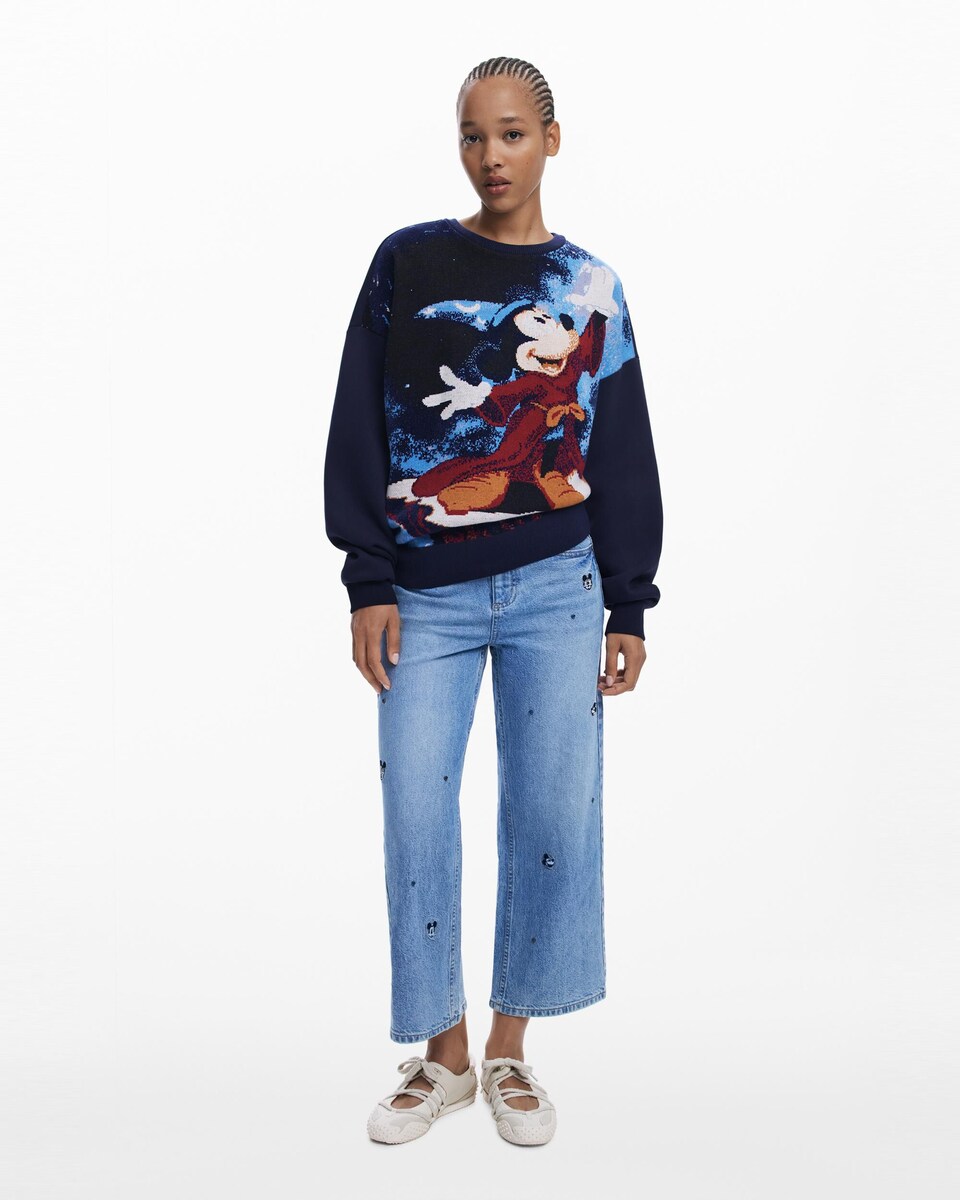 Sudadera de mujer Mickey™ Fantasía · Desigual · El Corte Inglés - Main Image