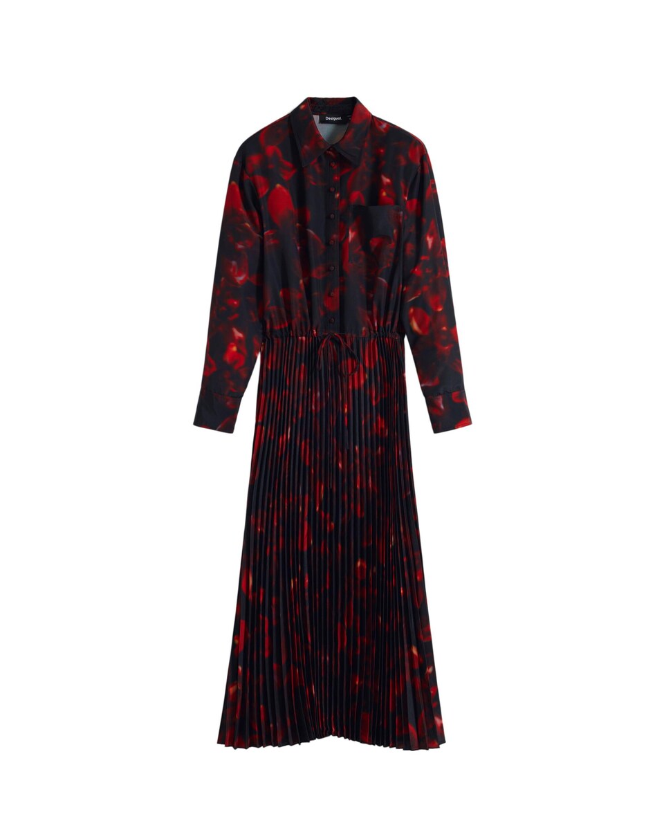 Vestido camisero plisado · Desigual · El Corte Inglés