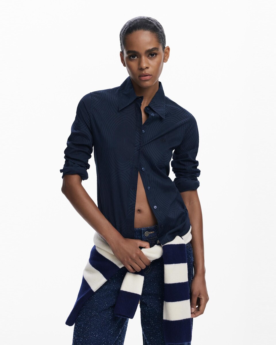 Tops Desigual Camisa Desigual Mujer Corte InglÃ©s Flores Desigual