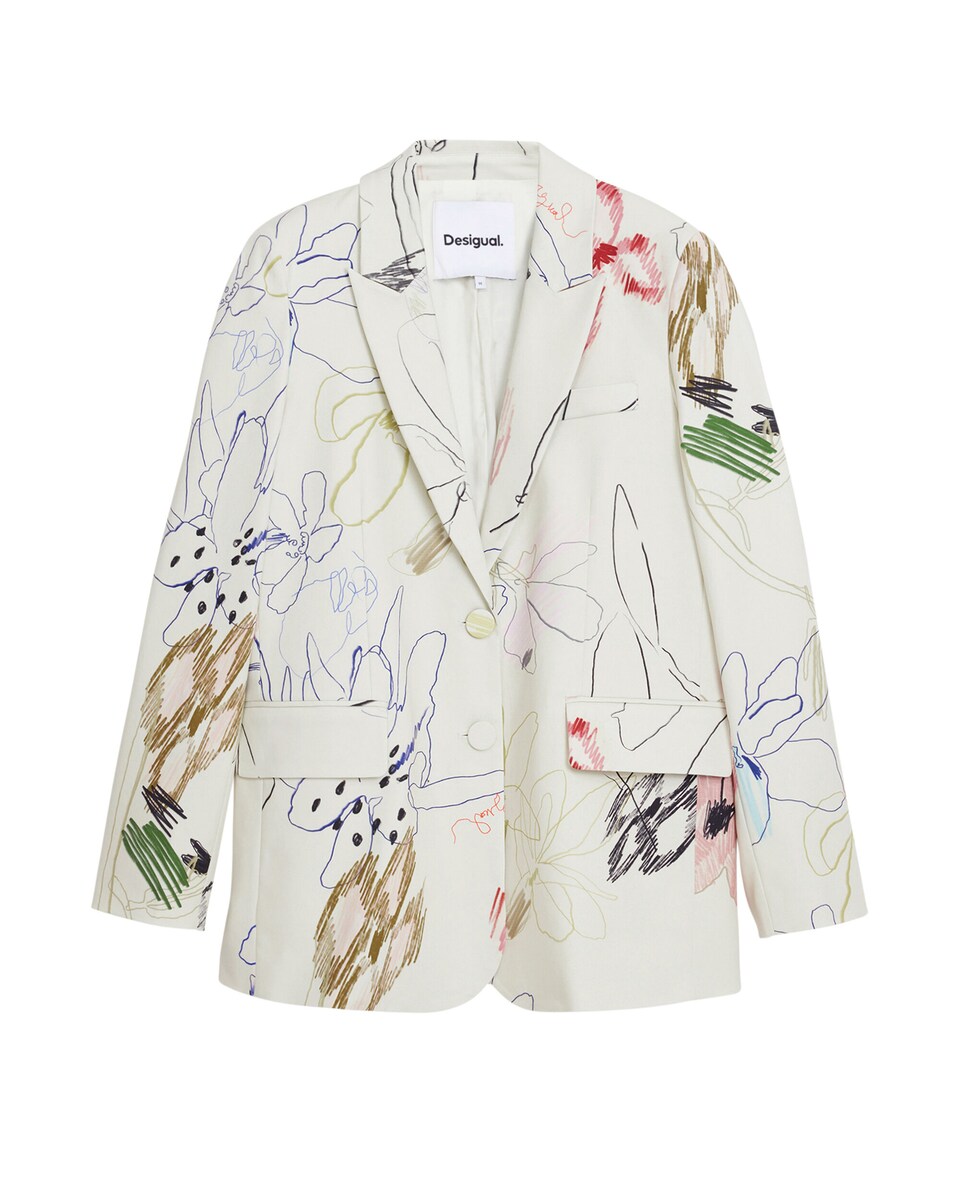 Americana de mujer trazos · Desigual · El Corte Inglés