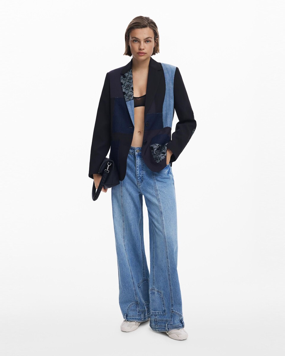 Americana de mujer patchwork · Desigual · El Corte Inglés