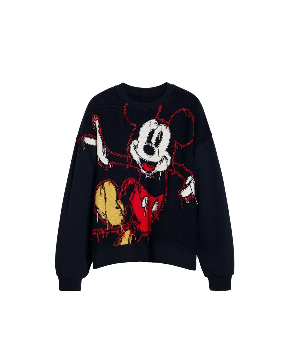 Sudadera de mujer Mickey™ hilos · Desigual · El Corte Inglés