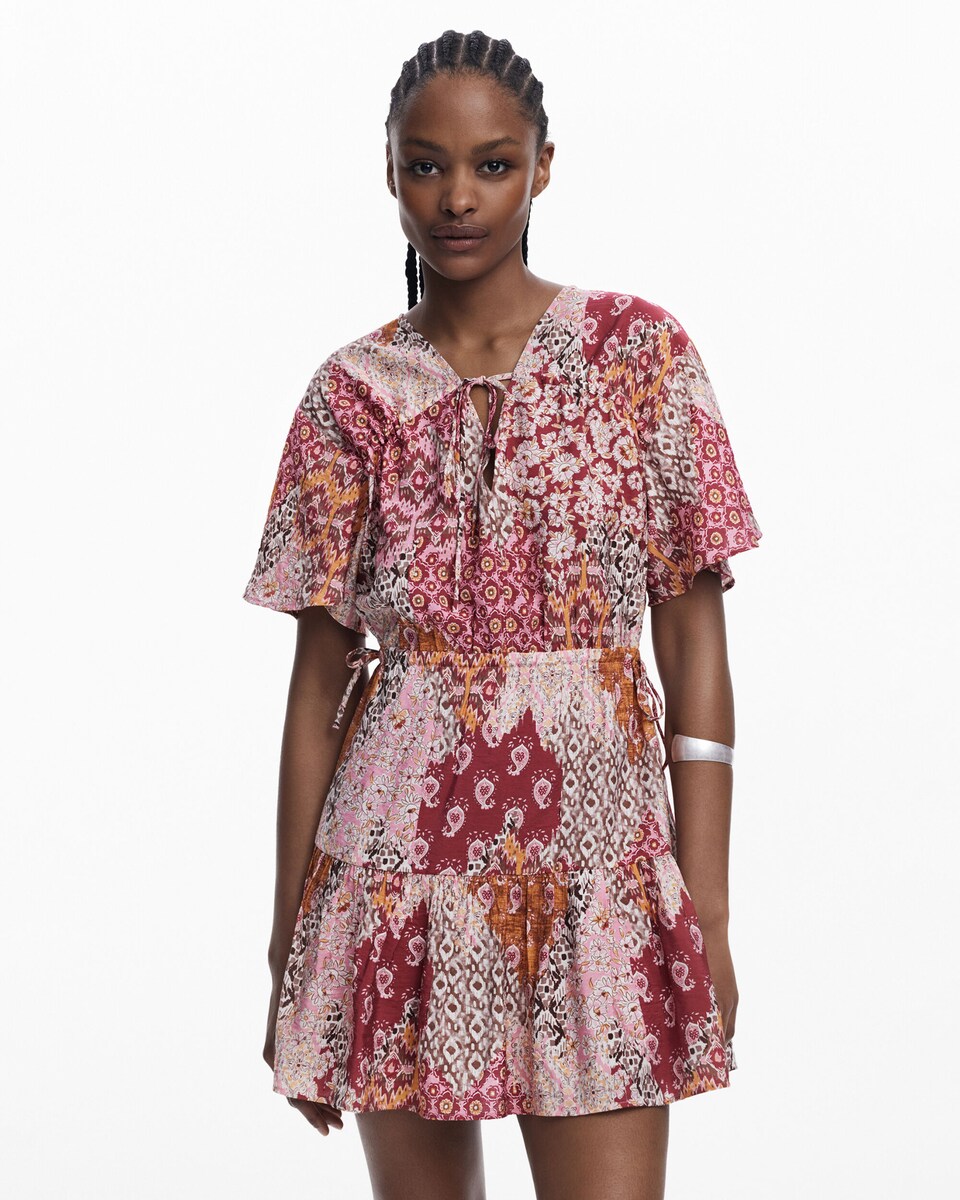 Corte Inglés Desigual Ropa Mujer Camiseta De Mujer Flor Grande