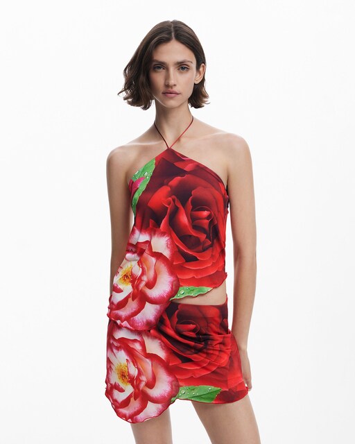 Imagen 0 de Camiseta de mujer asimétrica Tyler McGillivary