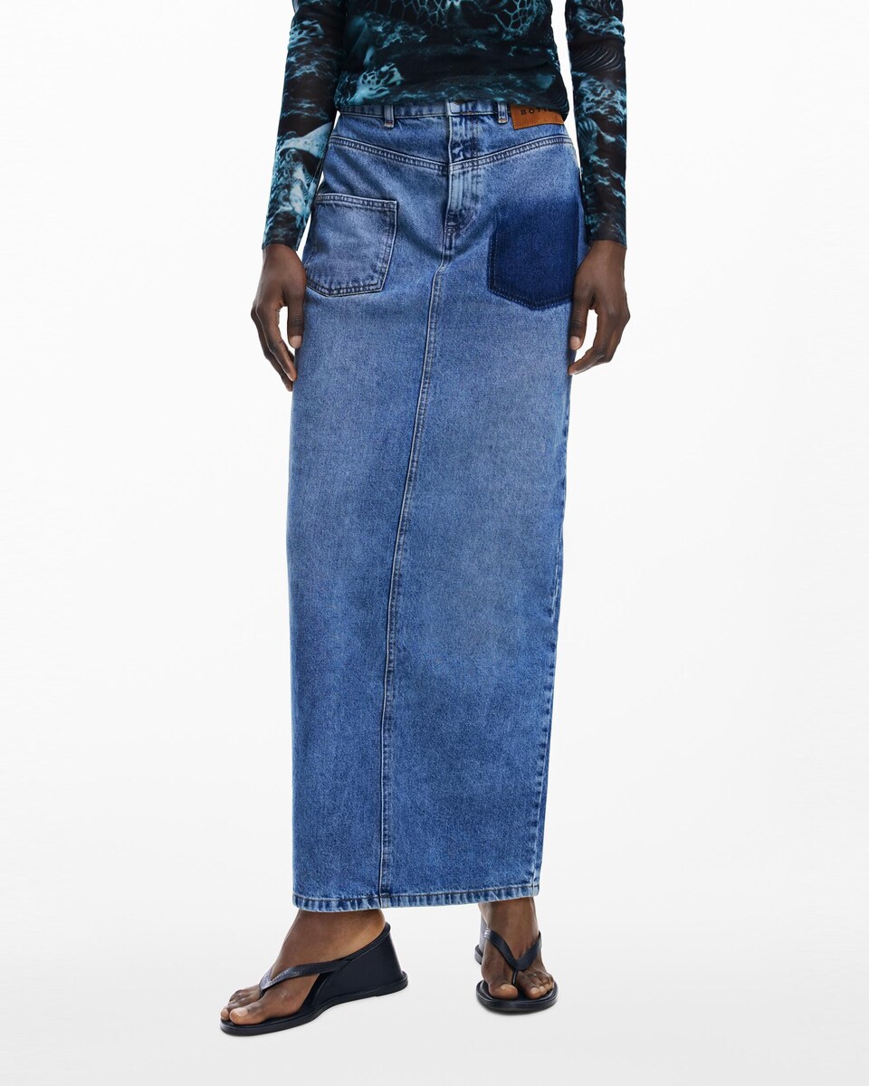 Denim Mango Online Faldas Esta Falda De Mango Será Viral Esta