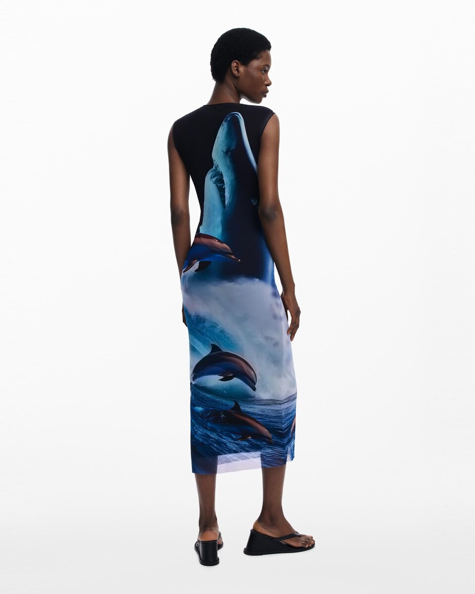 Vestido largo tiburón Botter · Desigual · El Corte Inglés