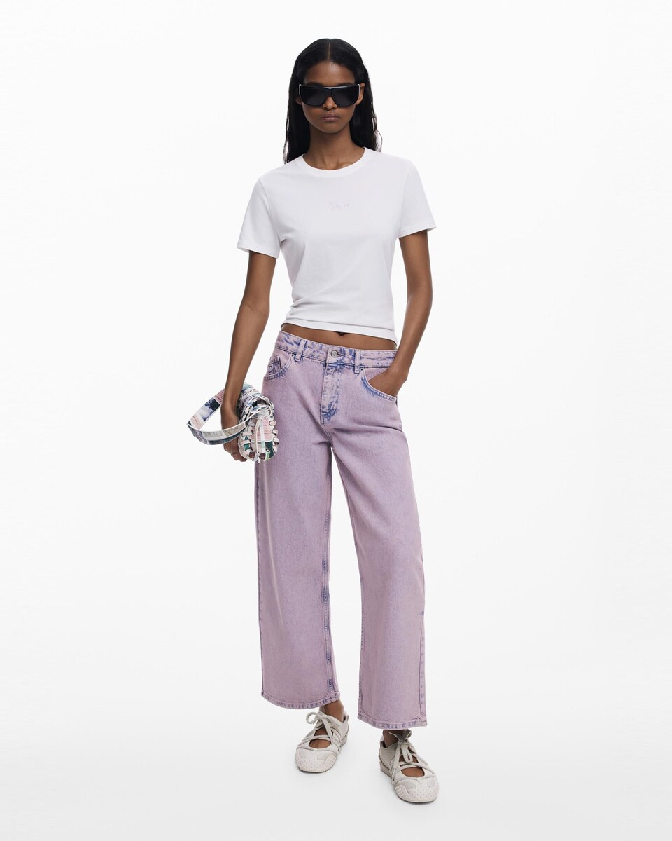 Pantalón de mujer vaquero culotte · Desigual · El Corte Inglés