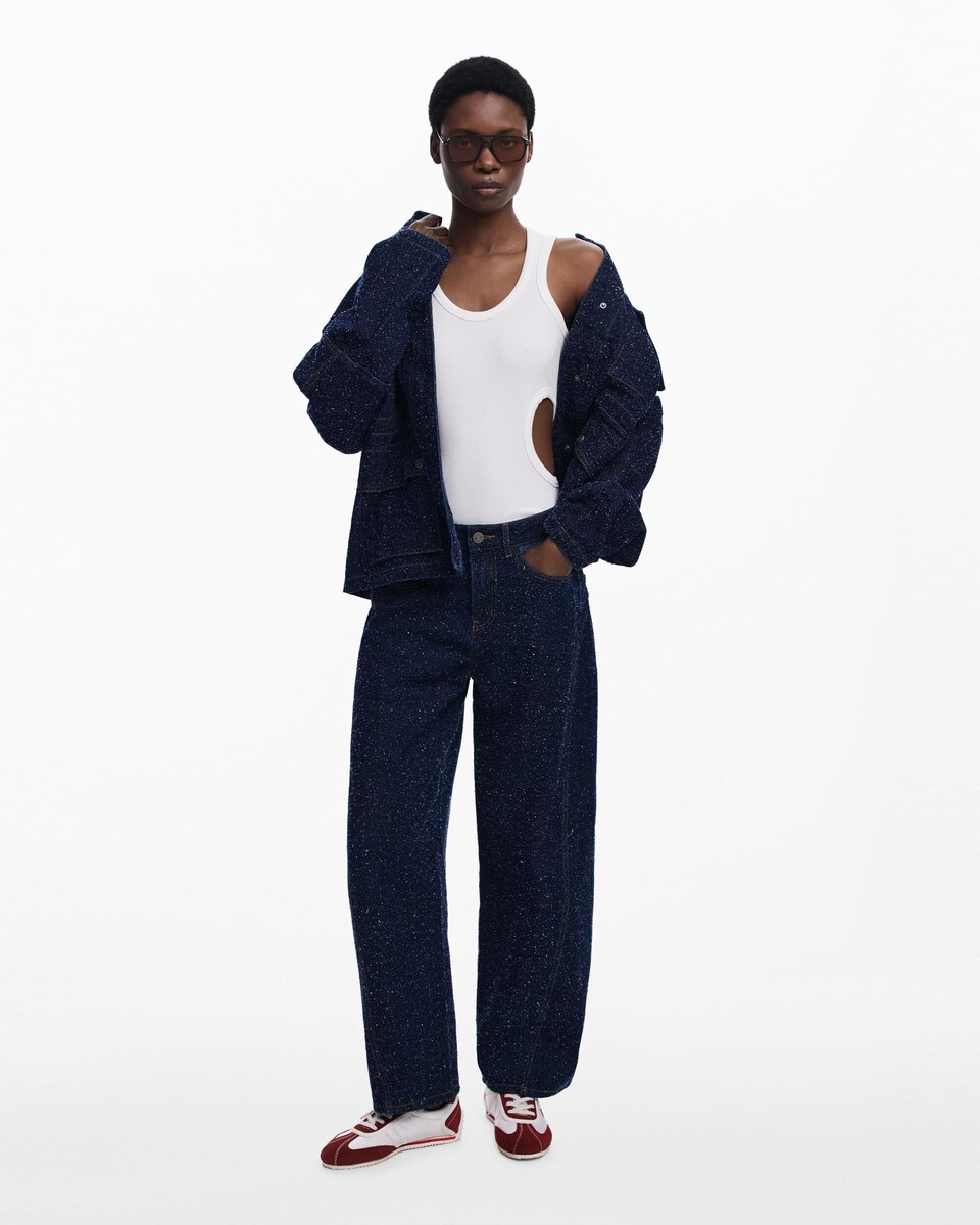 Pantalón de mujer vaquero bicolor · Desigual · El Corte Inglés