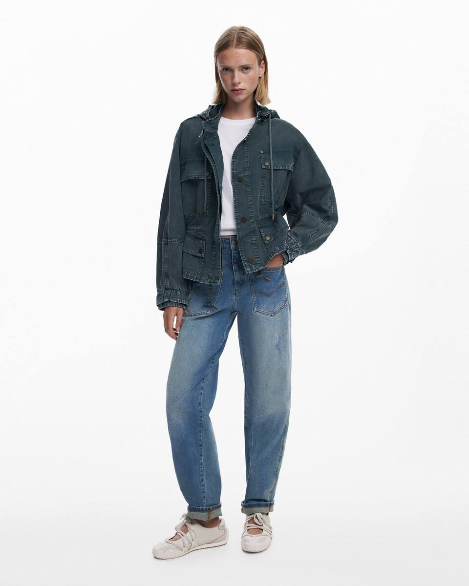 Chaqueta de mujer acolchada parka · Desigual · El Corte Inglés