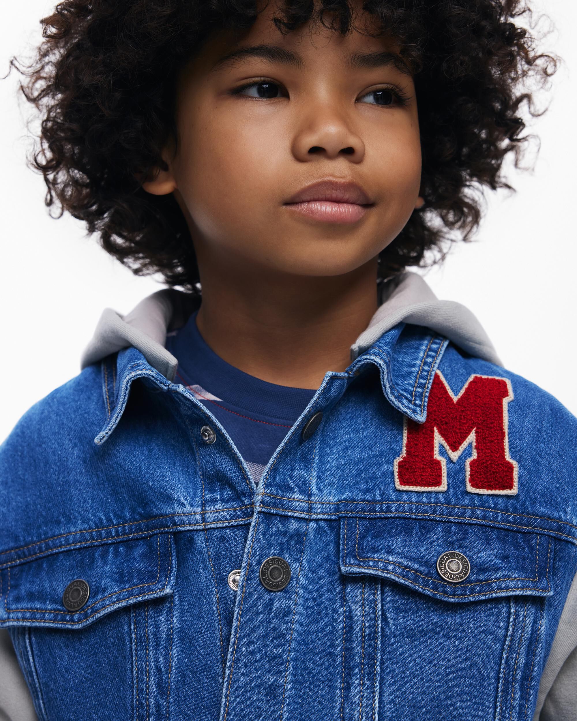 Chaqueta de niño sudadera Mickey Mouse™ - Desigual - Azul / Gris Azul / Gris-5