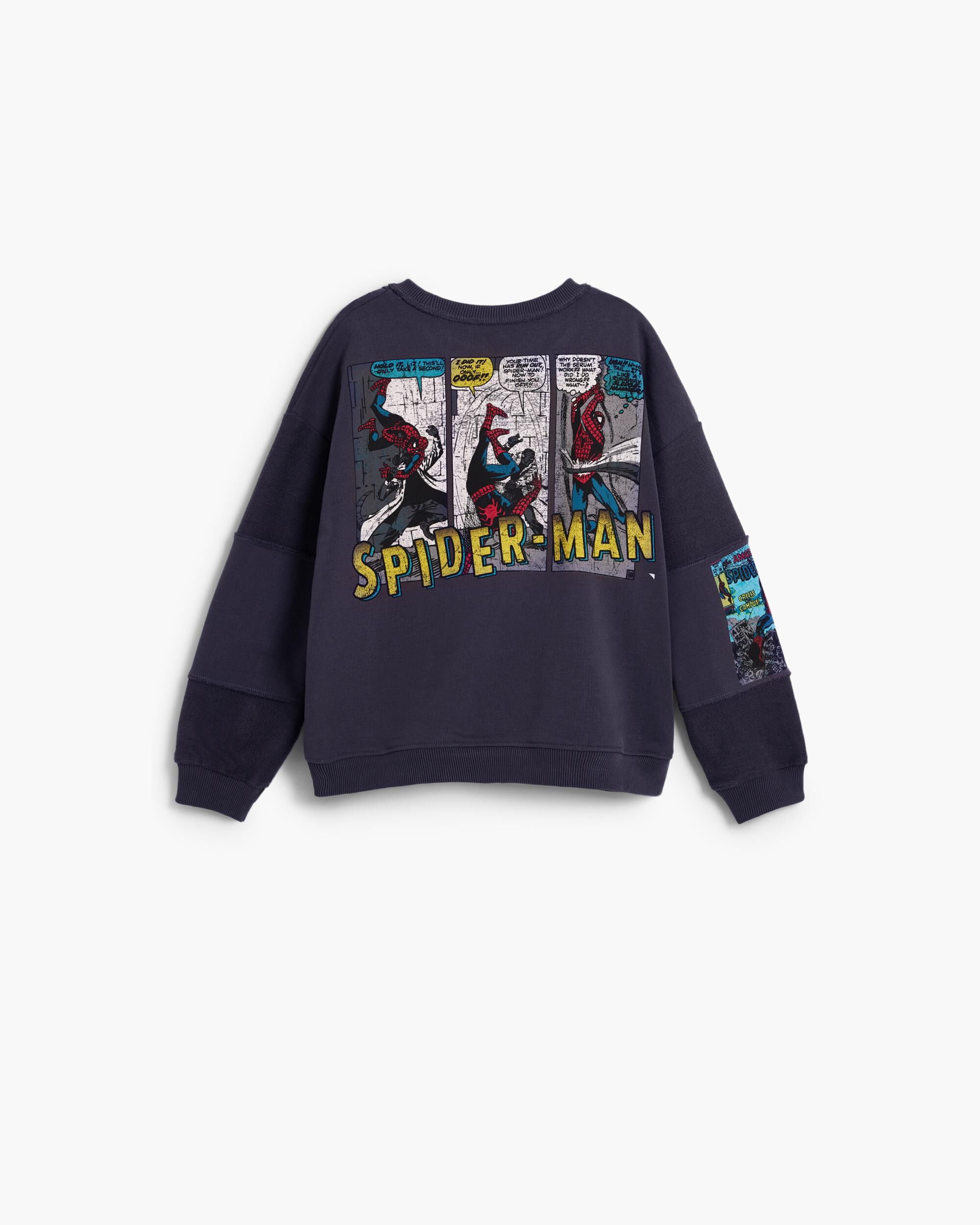 Sudadera con capucha de niño pach spiderman™ - Desigual - Azul oscuro Azul oscuro-2
