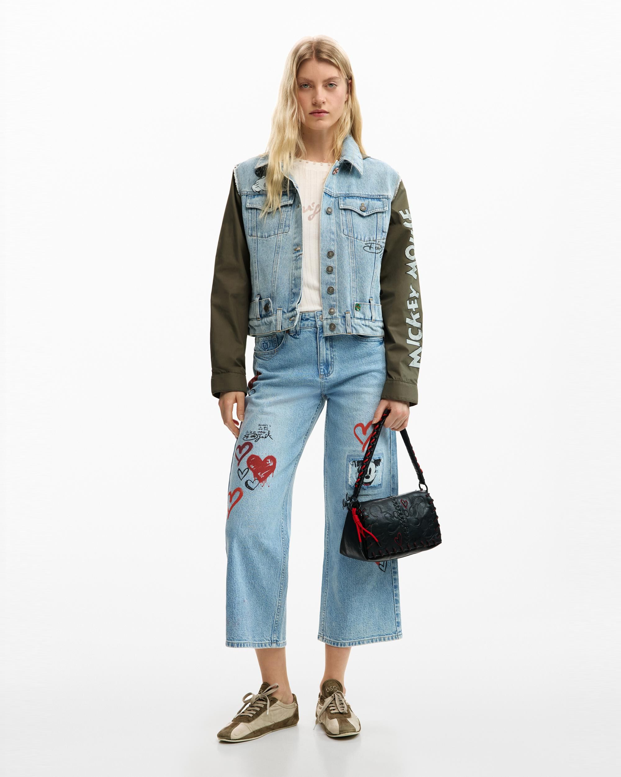 Desigual - Parka de mujer bimateria mickey mouse™.