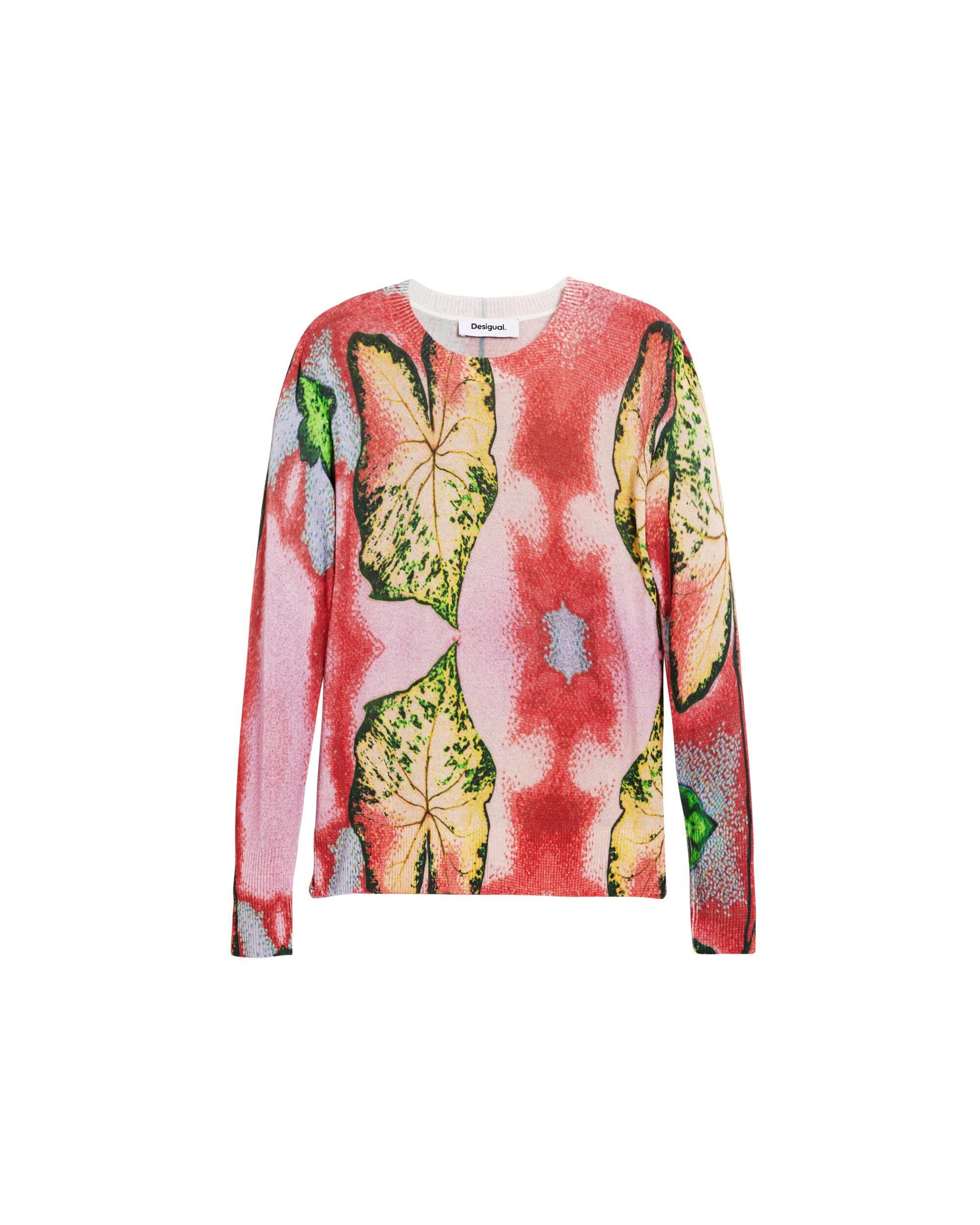 Jersey de mujer diseñado por mr christian lacroix - Desigual - Rojo Rojo-4