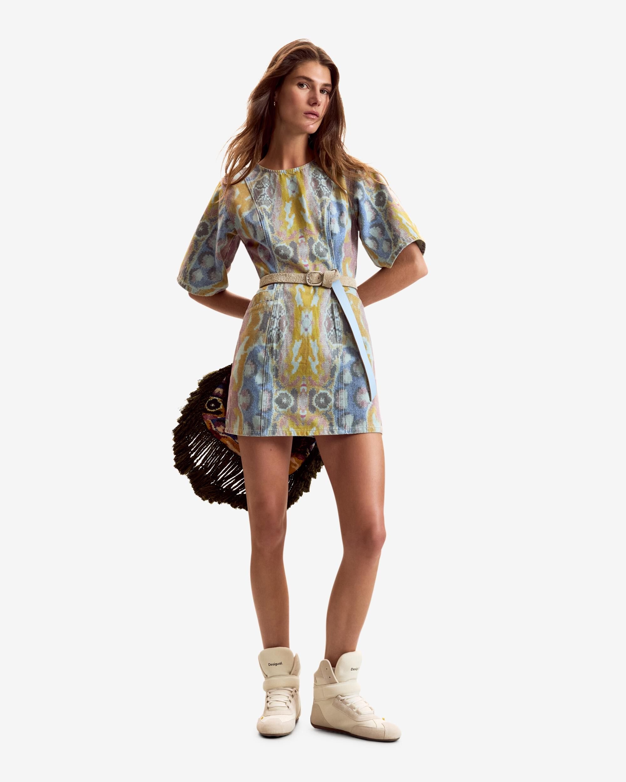 Desigual - Vestido tapiz mr christian lacroix.