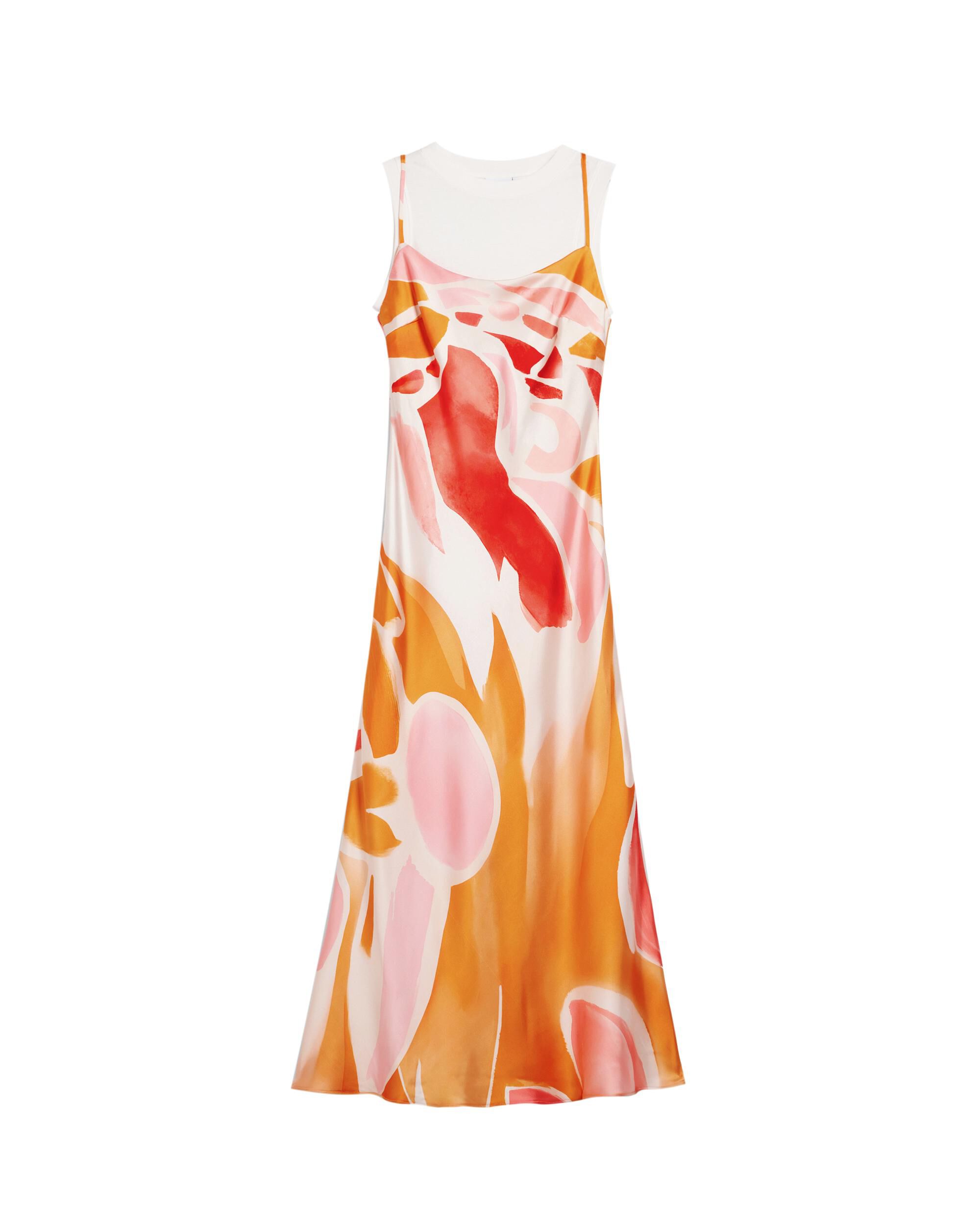 Desigual - Vestido midi 2 En 1 Tirantes.