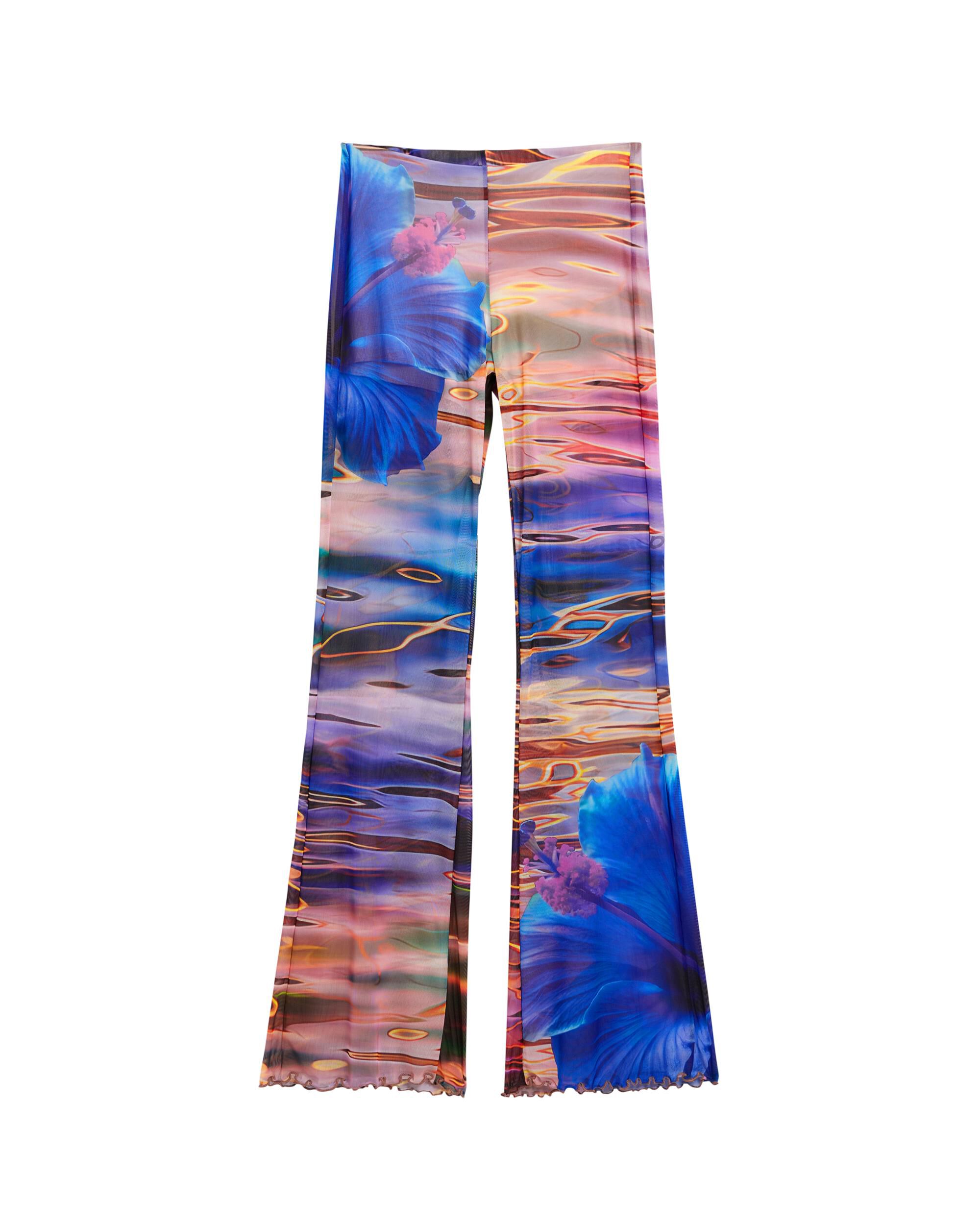 Pantalones anchos de mujer fluidos aguas - Desigual - Multicolor Multicolor-6
