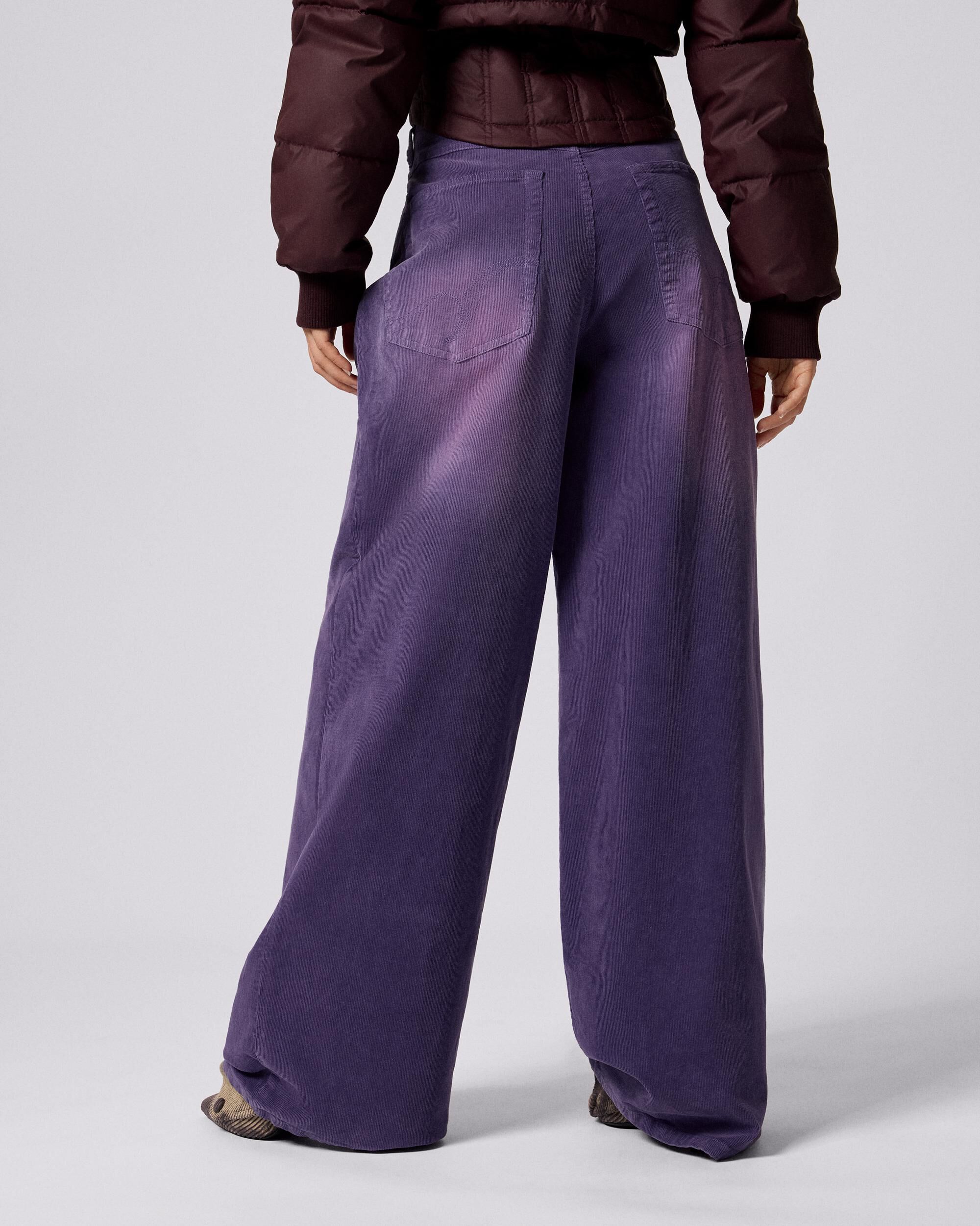 Pantalón de mujer vaquero degradado - Desigual - Morado Morado-3