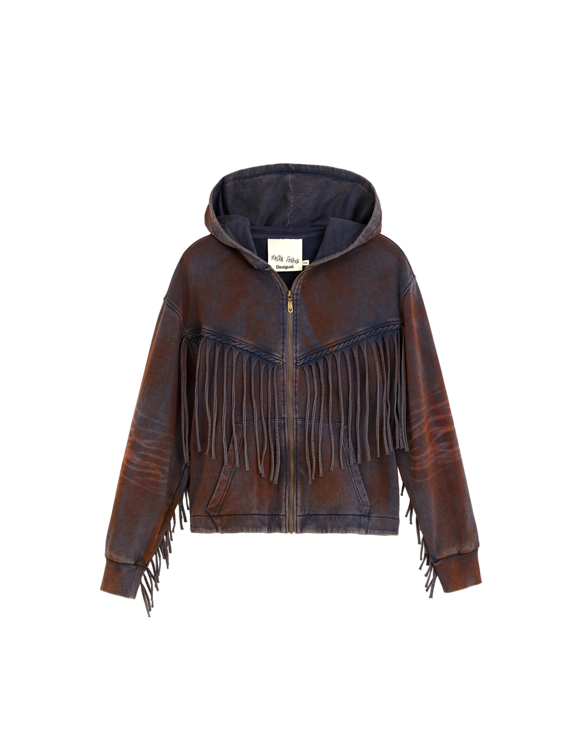 Sudadera de mujer oversize masha popova - Desigual - Azul Azul-6