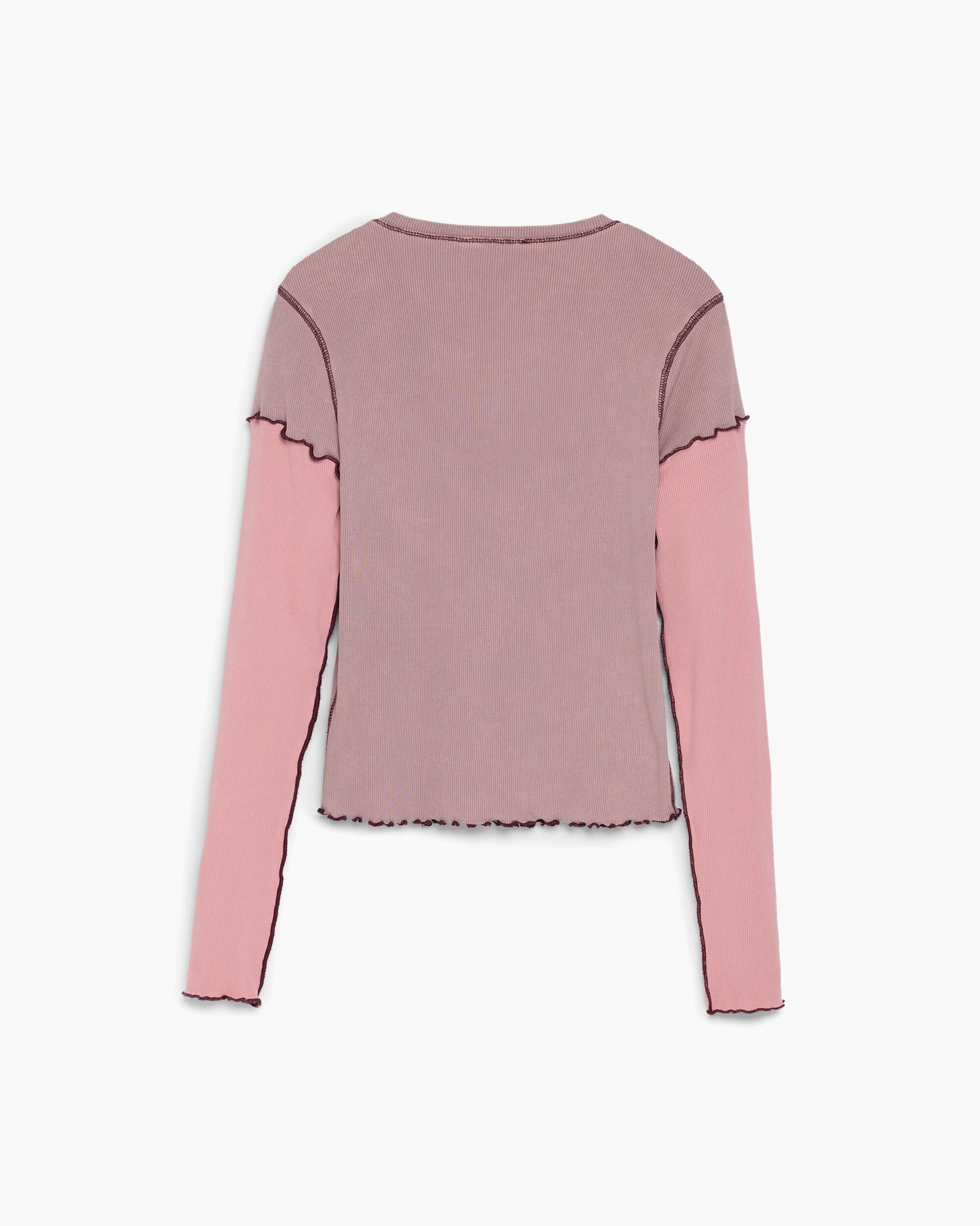 Camiseta de mujer not a doll - Desigual - Rosa Rosa-3