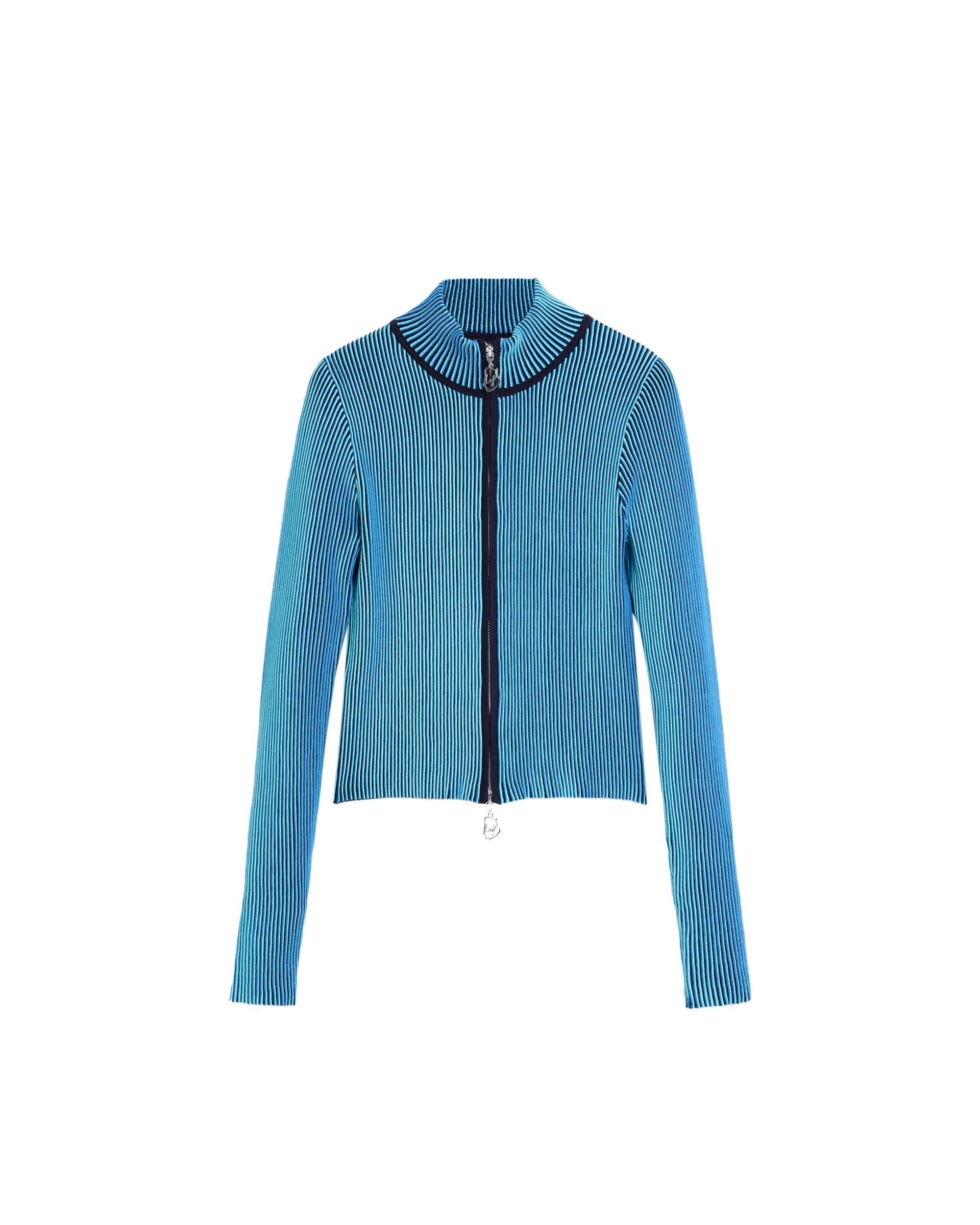 Jersey de mujer cuello alto - Desigual - Azul Azul-5