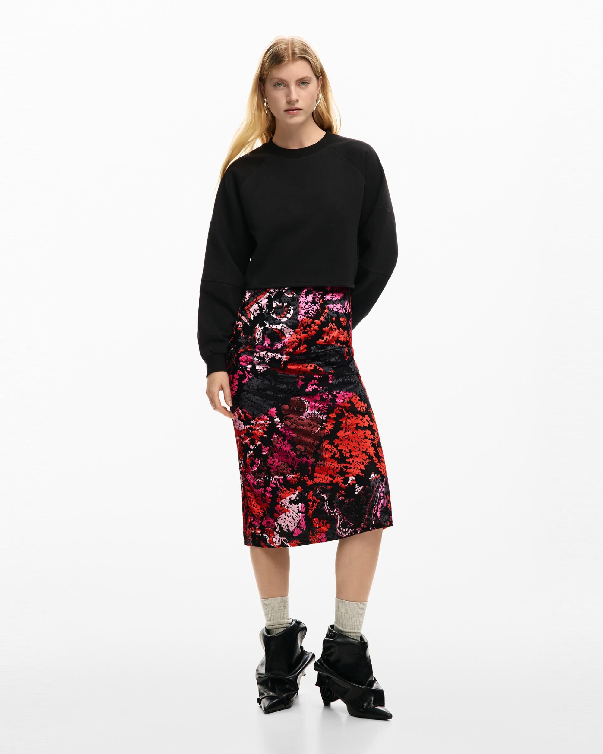 Desigual - Vestido 2 en 1 diseñado por mr.