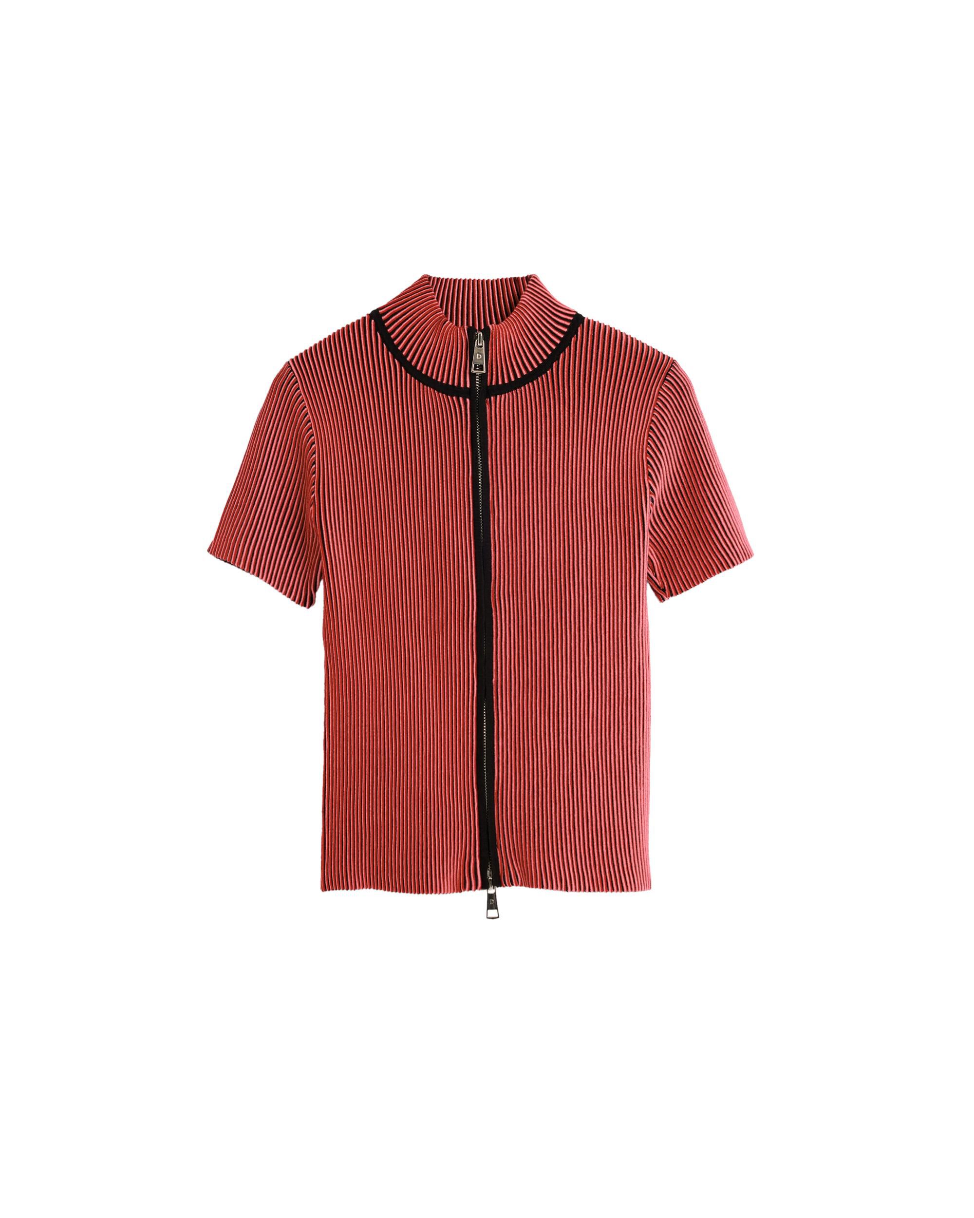 Top de mujer punto tornasolado - Desigual - Rojo Rojo-6