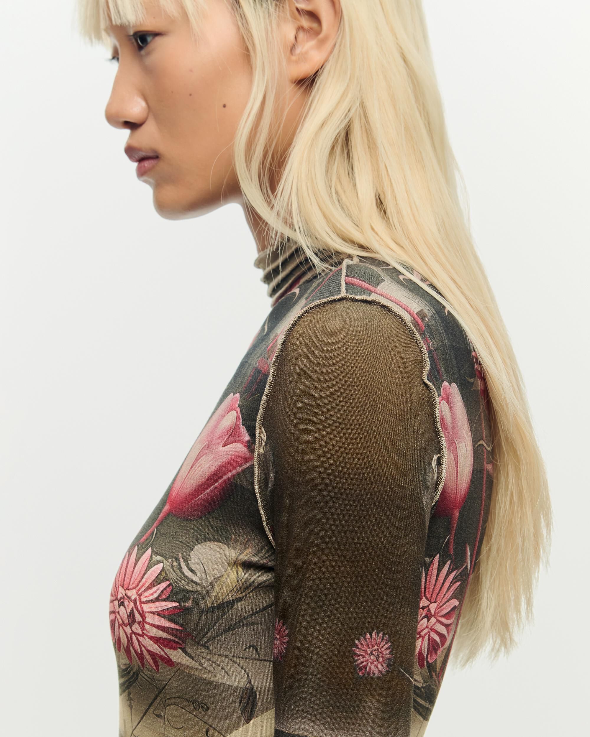 Vestido espejo paisaje - Desigual - Negro Negro-5