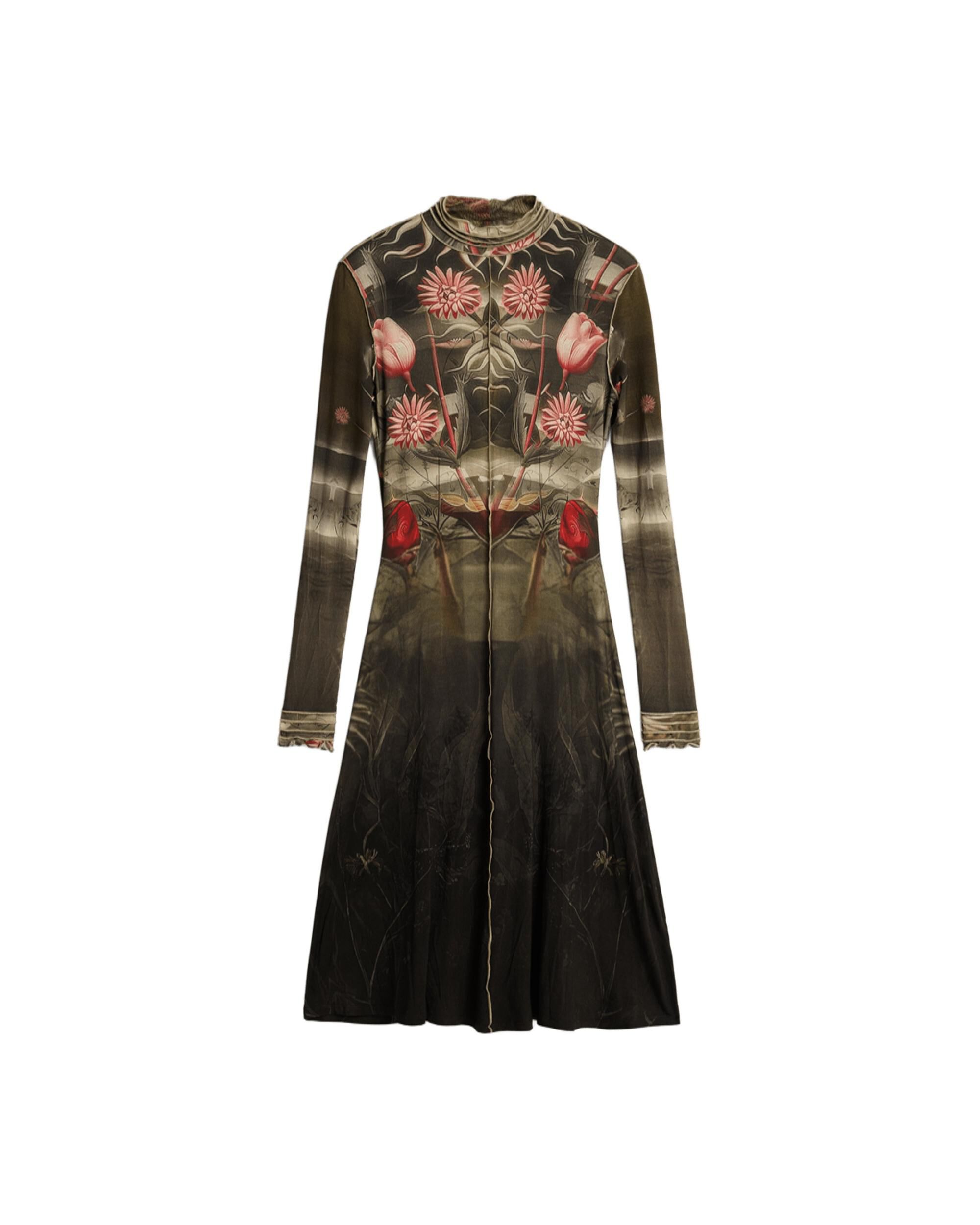Vestido espejo paisaje - Desigual - Negro Negro-6