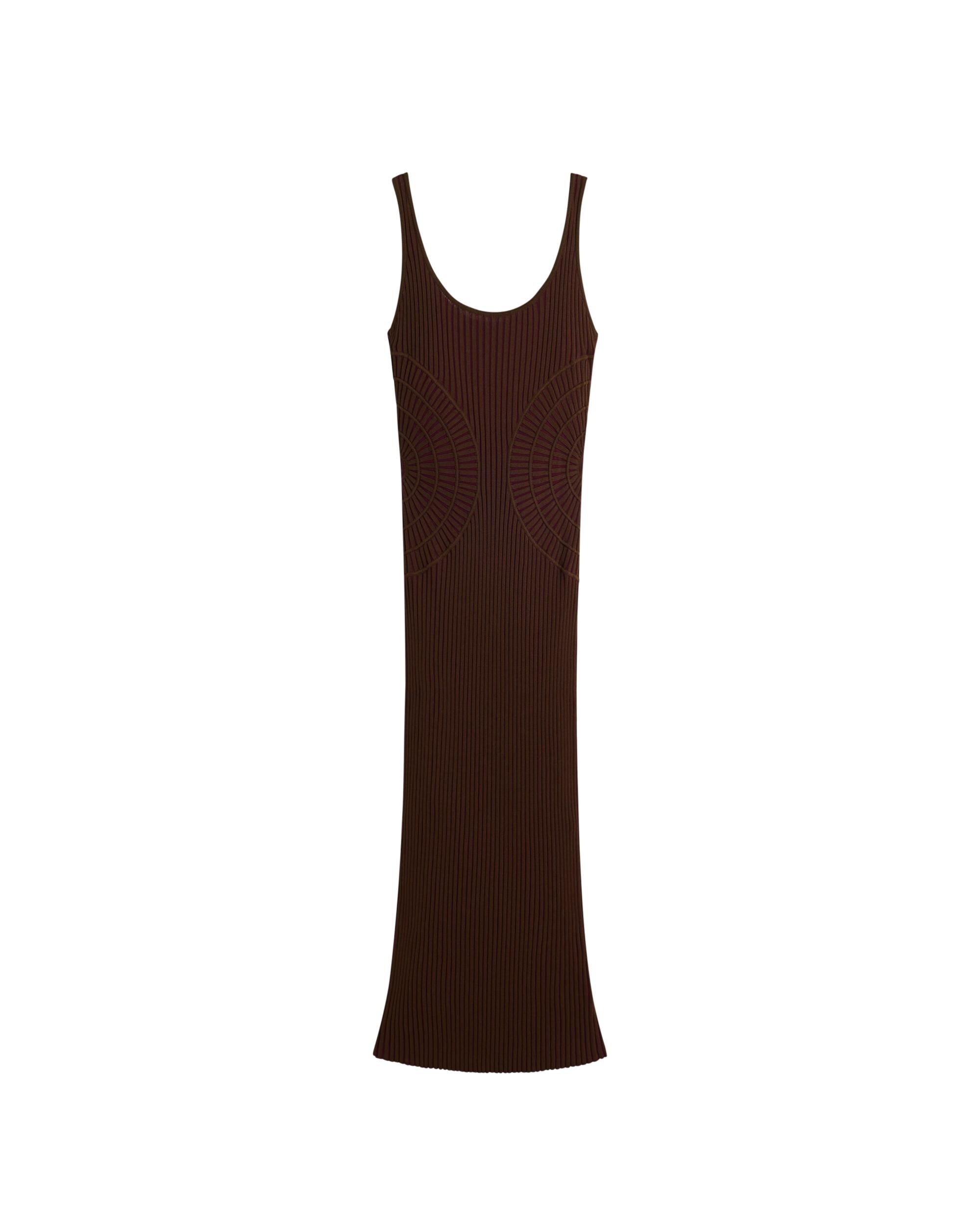 Desigual - Vestido midi tirantes liso.
