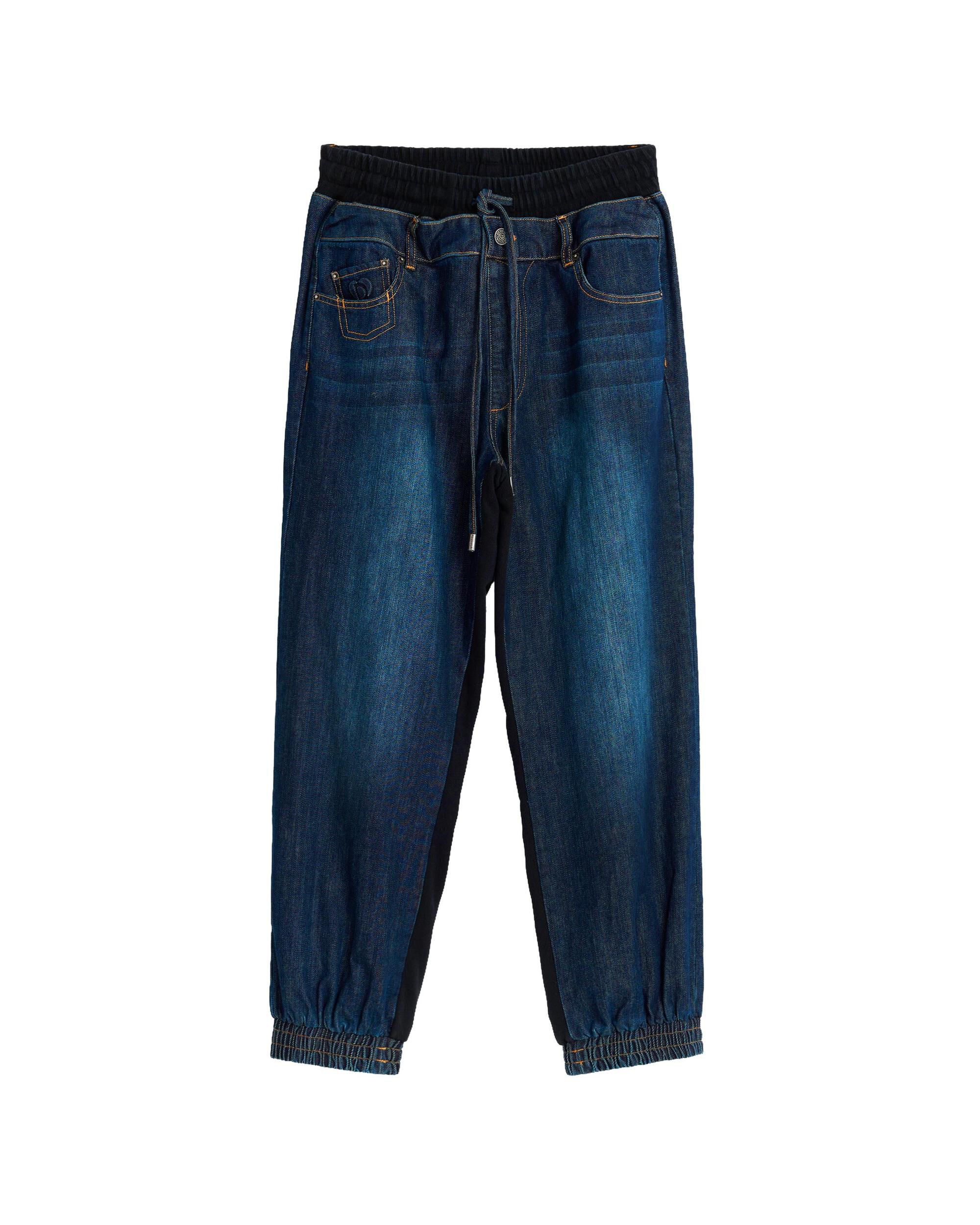 Pantalón de mujer vaquero jogger - Desigual - Azul Azul-4