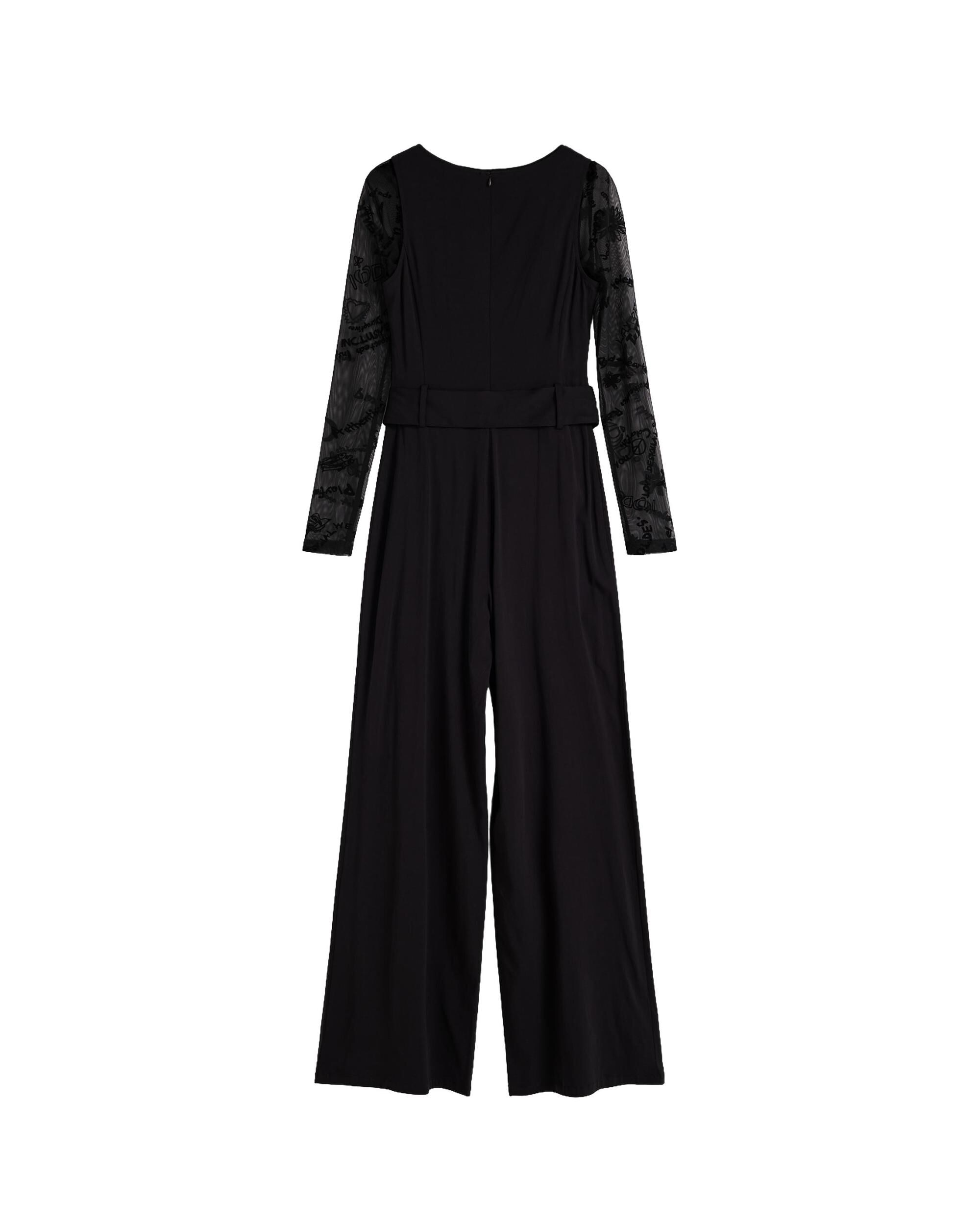 Mono de mujer largo 2 en 1 - Desigual - Negro Negro-4