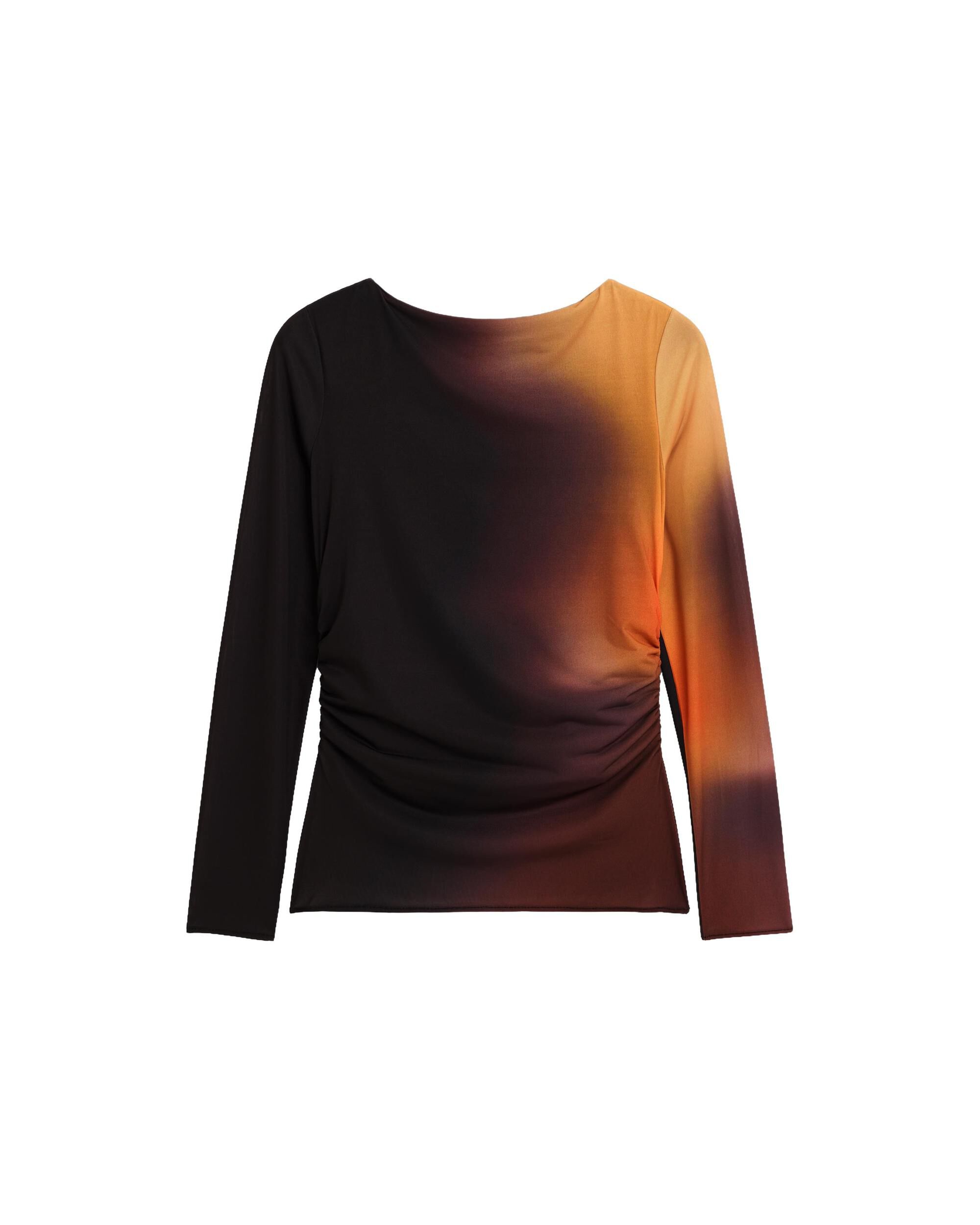 Camiseta de mujer manga larga knit - Desigual - Negro Negro-4