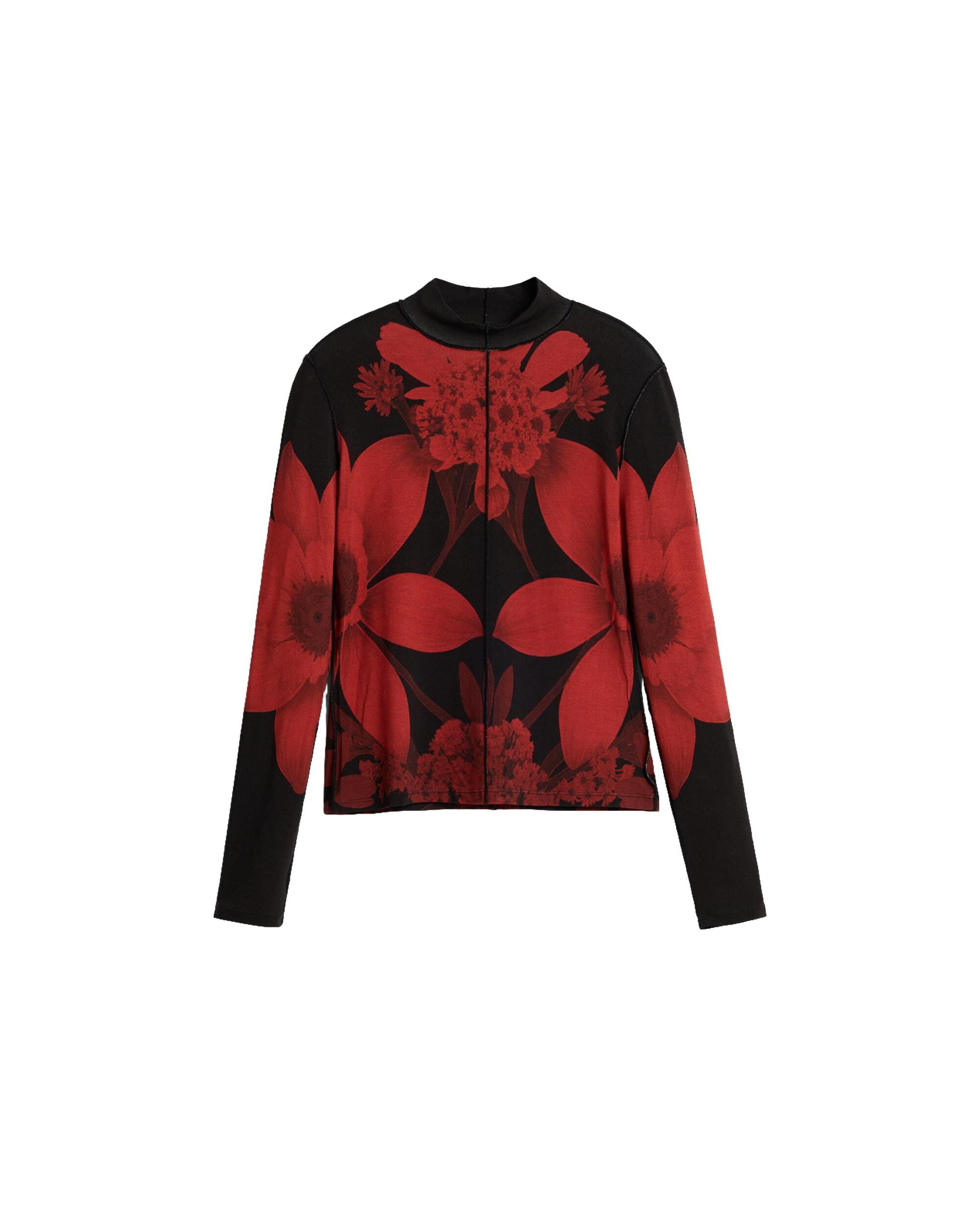 Camiseta de mujer punto estampada - Desigual - Negro Negro-4