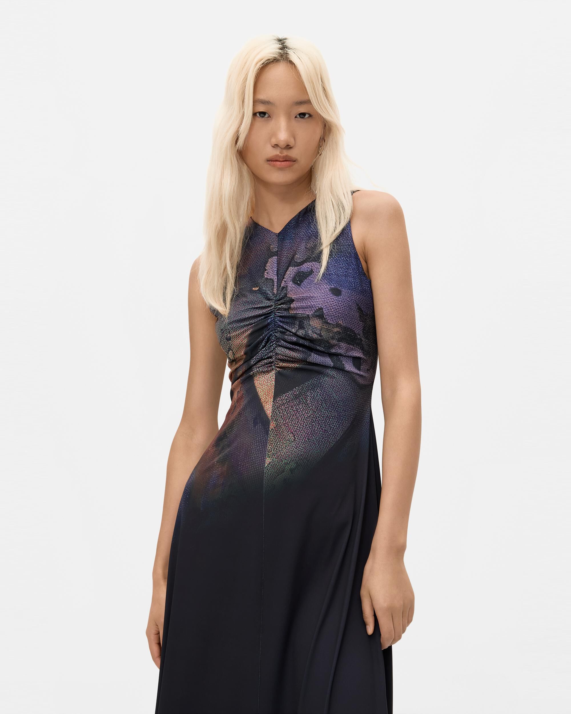 Vestido punto sin mangas - Desigual - Negro Negro-2