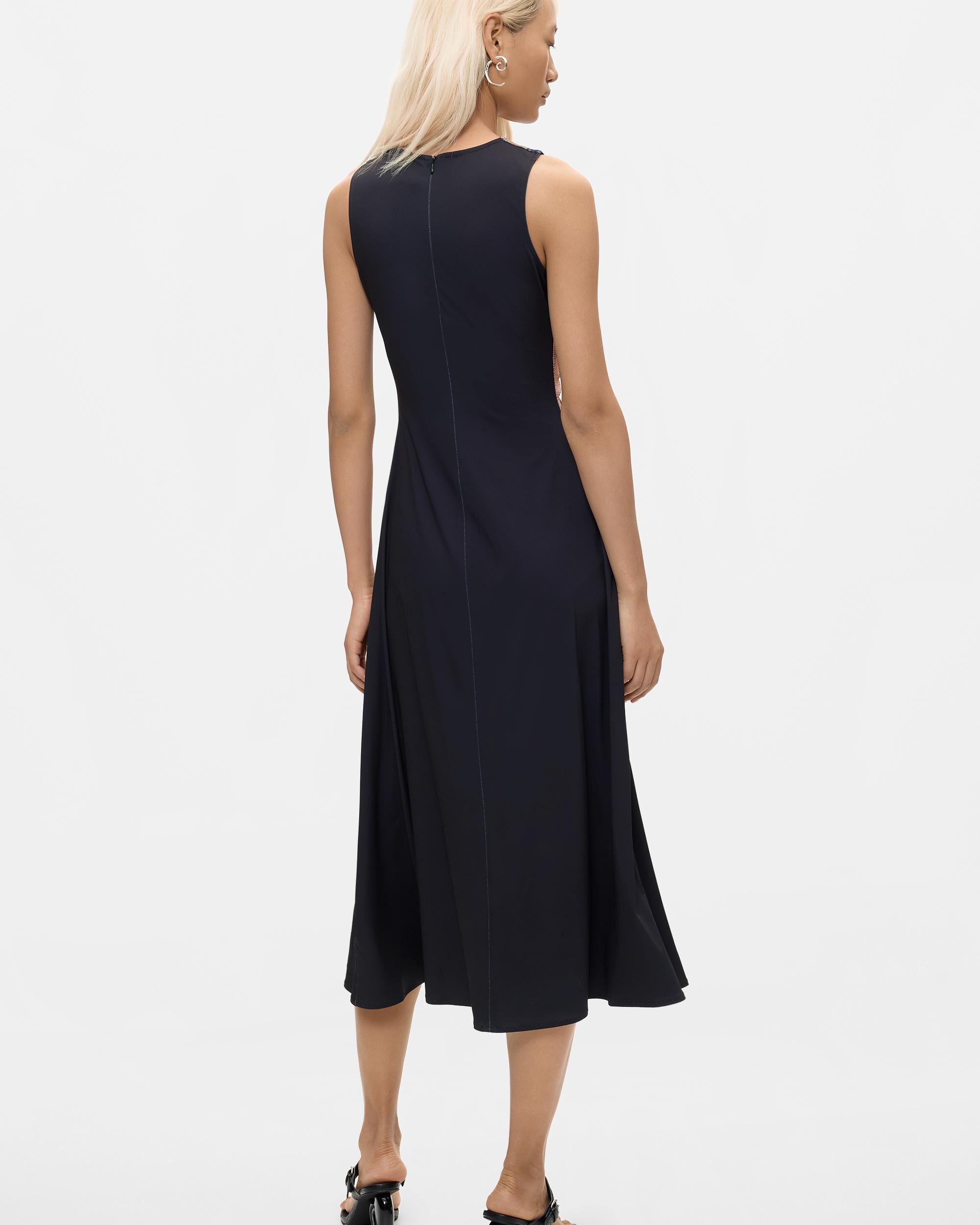Vestido punto sin mangas - Desigual - Negro Negro-3