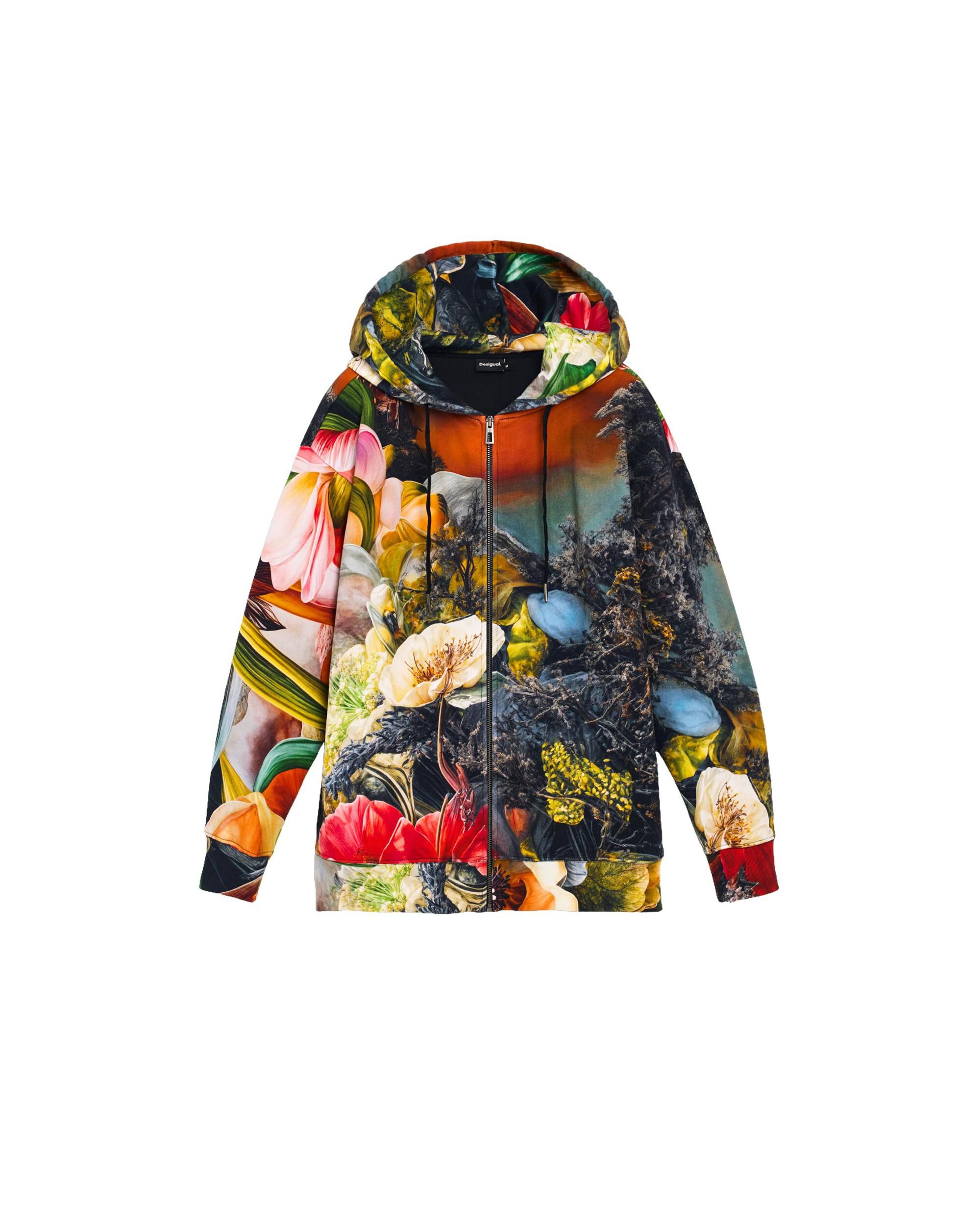 Sudadera de mujer estampada 100% algodón - Desigual - Multicolor Multicolor-4