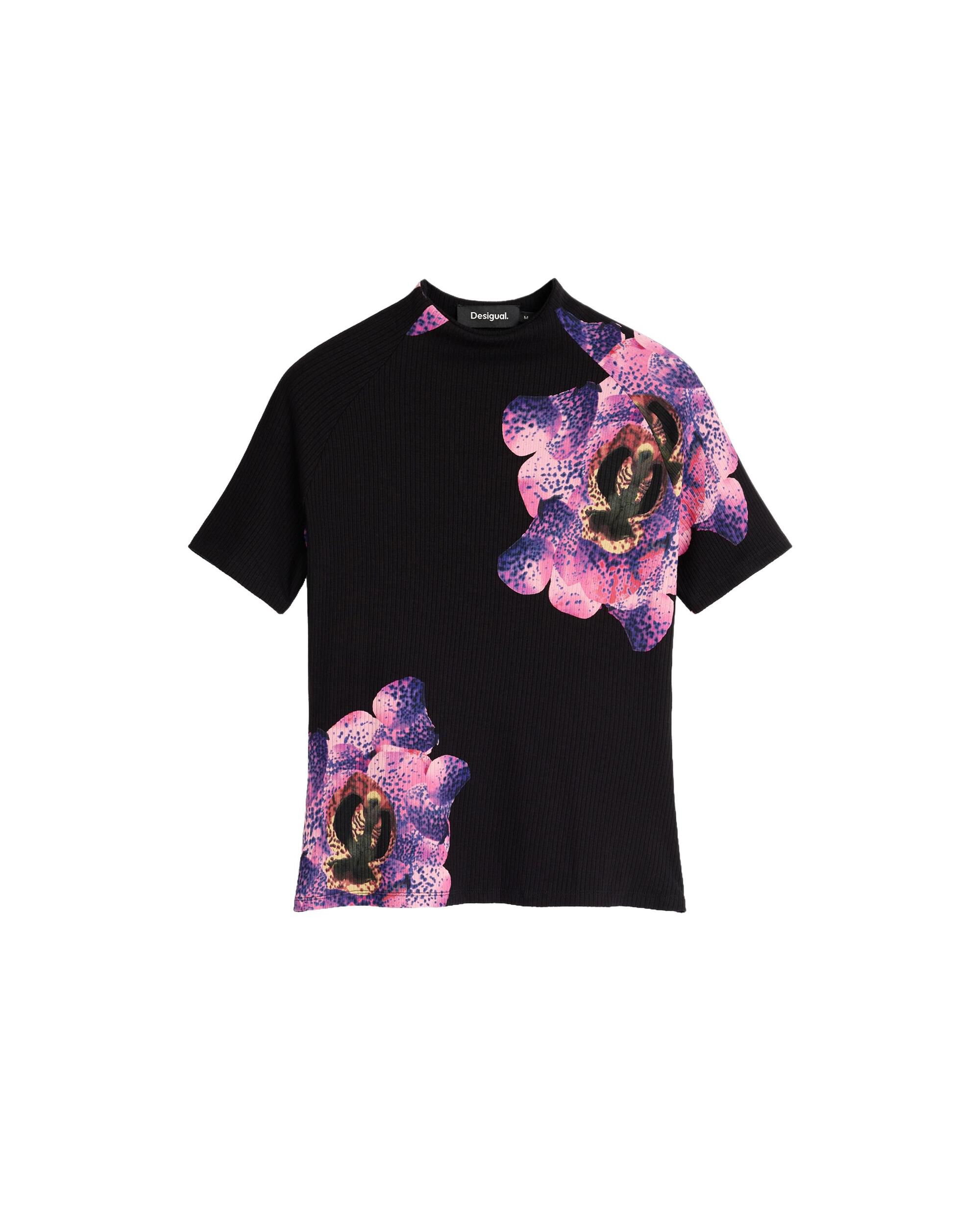 Camiseta de mujer estampada lacroix - Desigual - Negro Negro-4