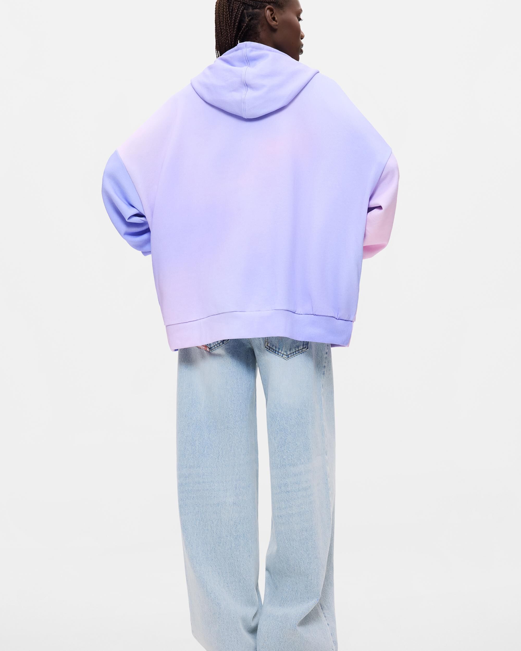 Sudadera de mujer mickey disney™ 100% algodón - Desigual - Morado Morado-3