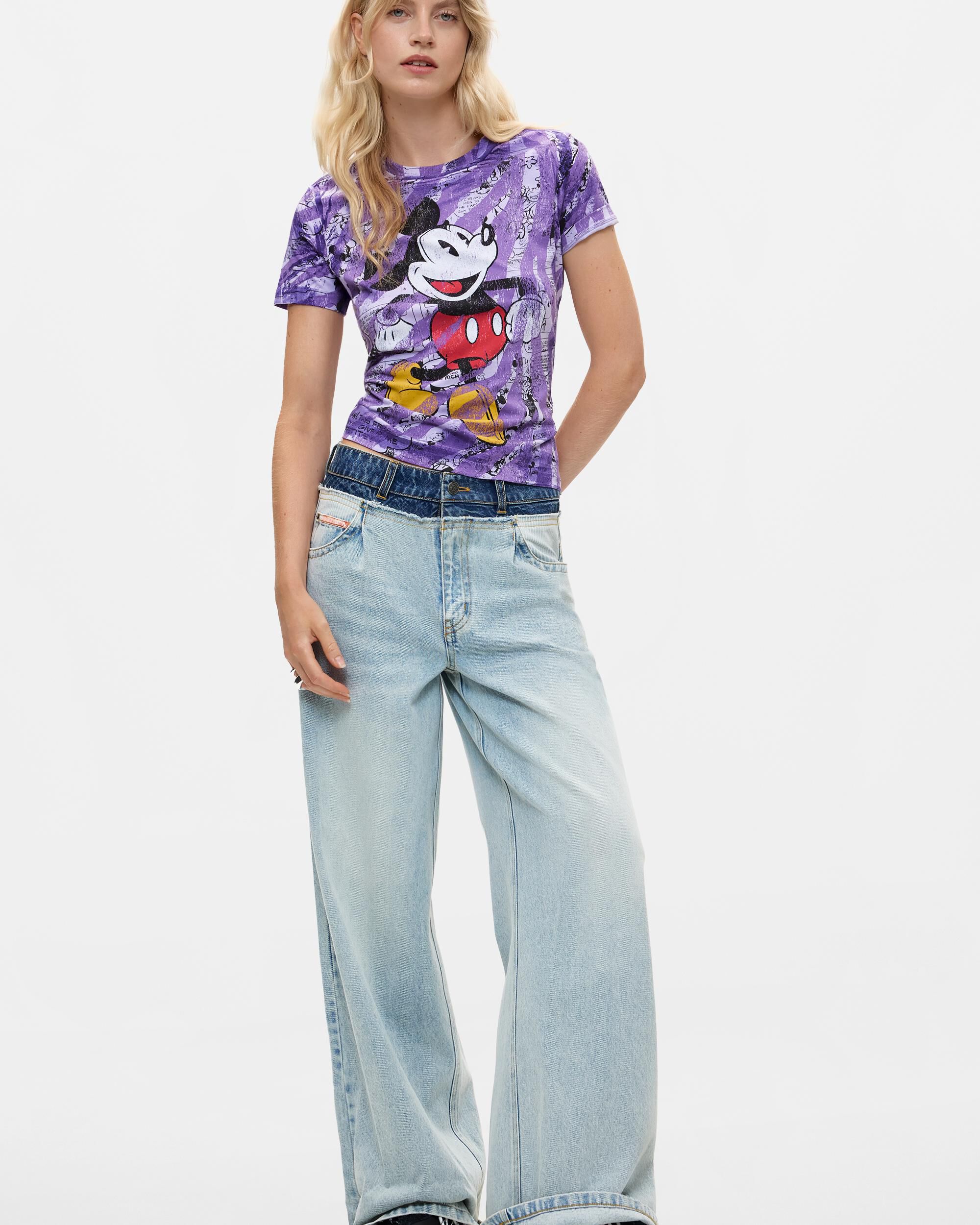 Camiseta de mujer mickey disney™ - Desigual - Morado Morado-2
